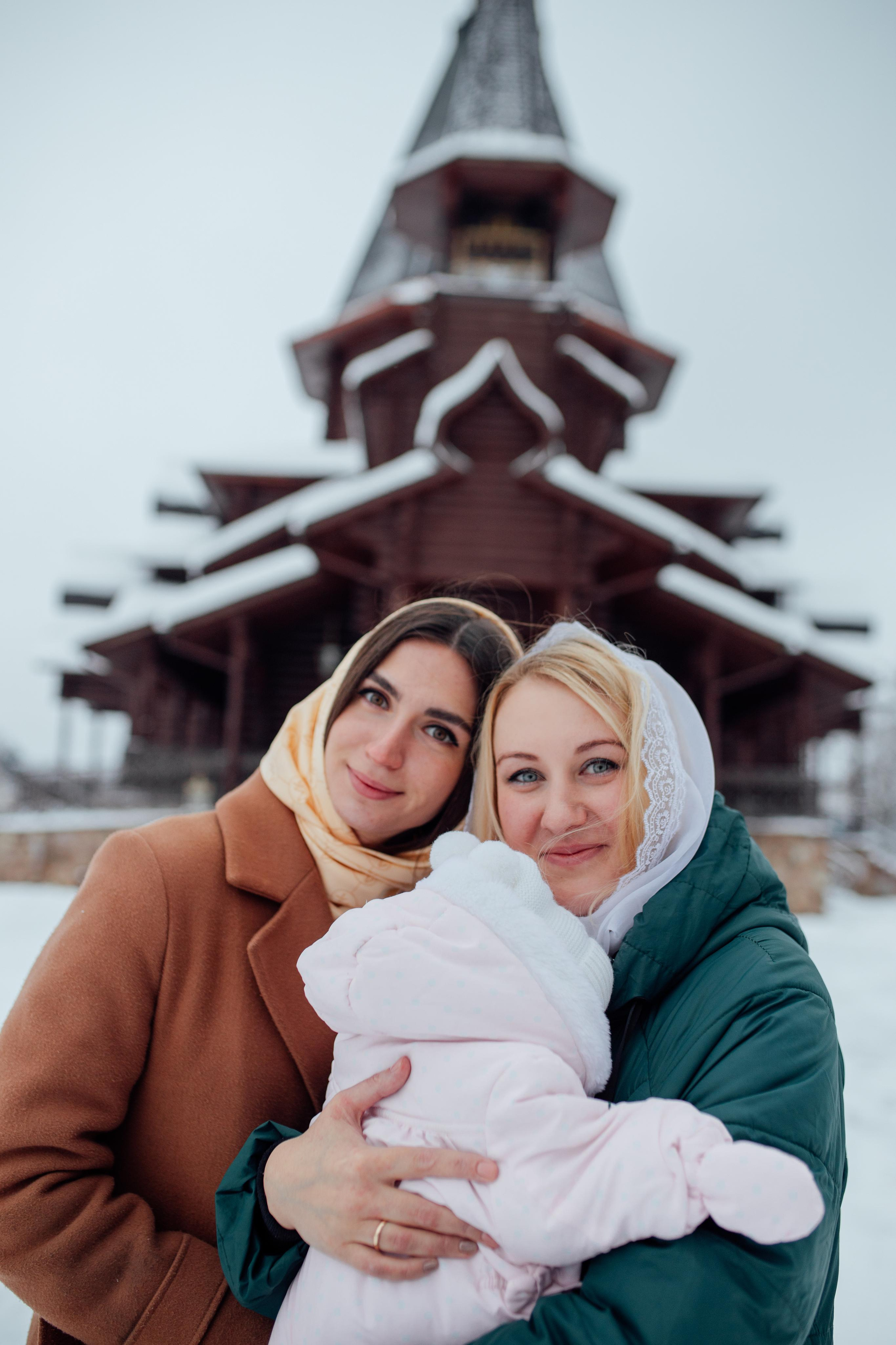 Крещение Веры, храм Святой Троицы, 10.12.22