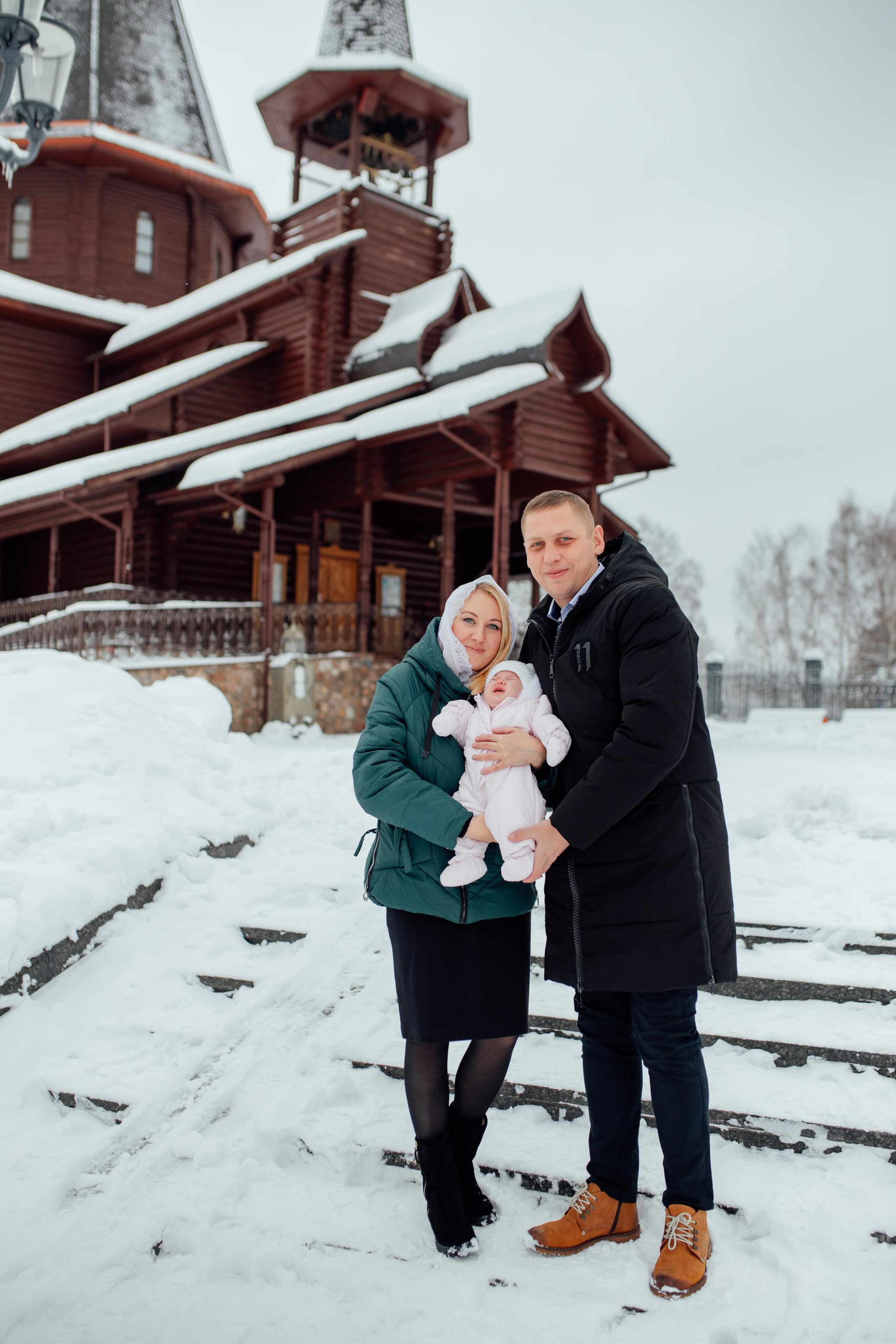 Крещение Веры, храм Святой Троицы, 10.12.22