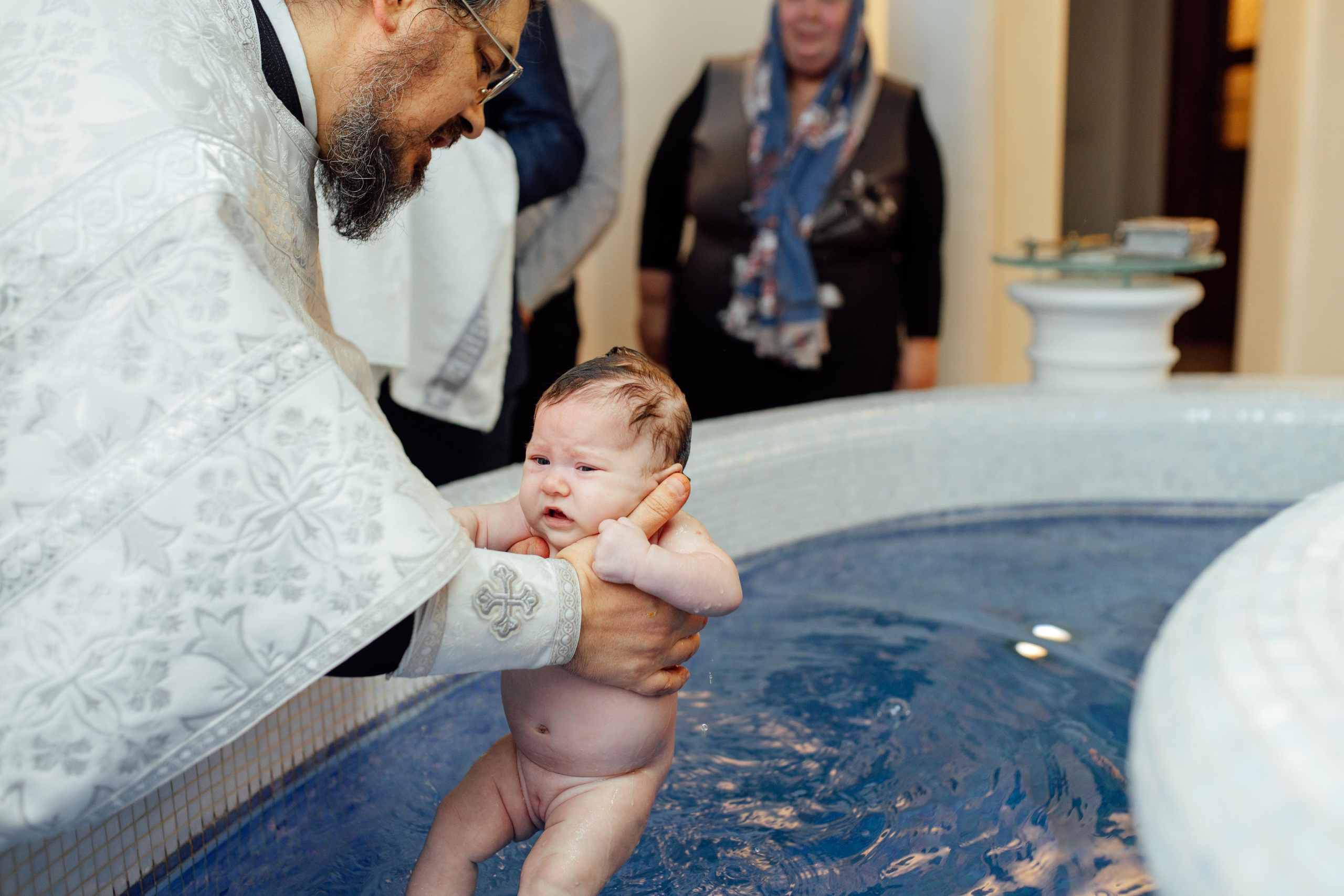 Крещение Веры, храм Святой Троицы, 10.12.22