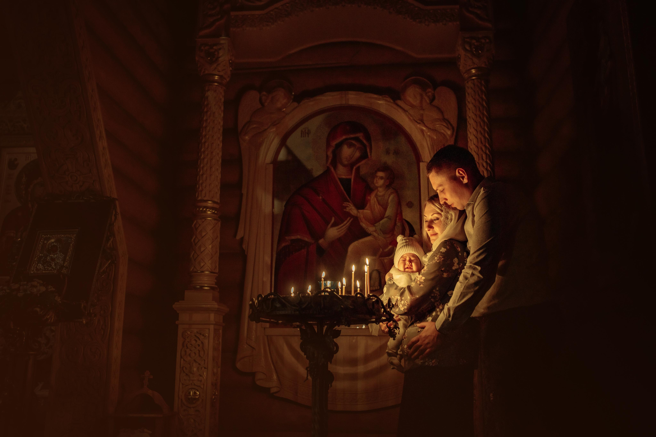 Крещение Веры, храм Святой Троицы, 10.12.22