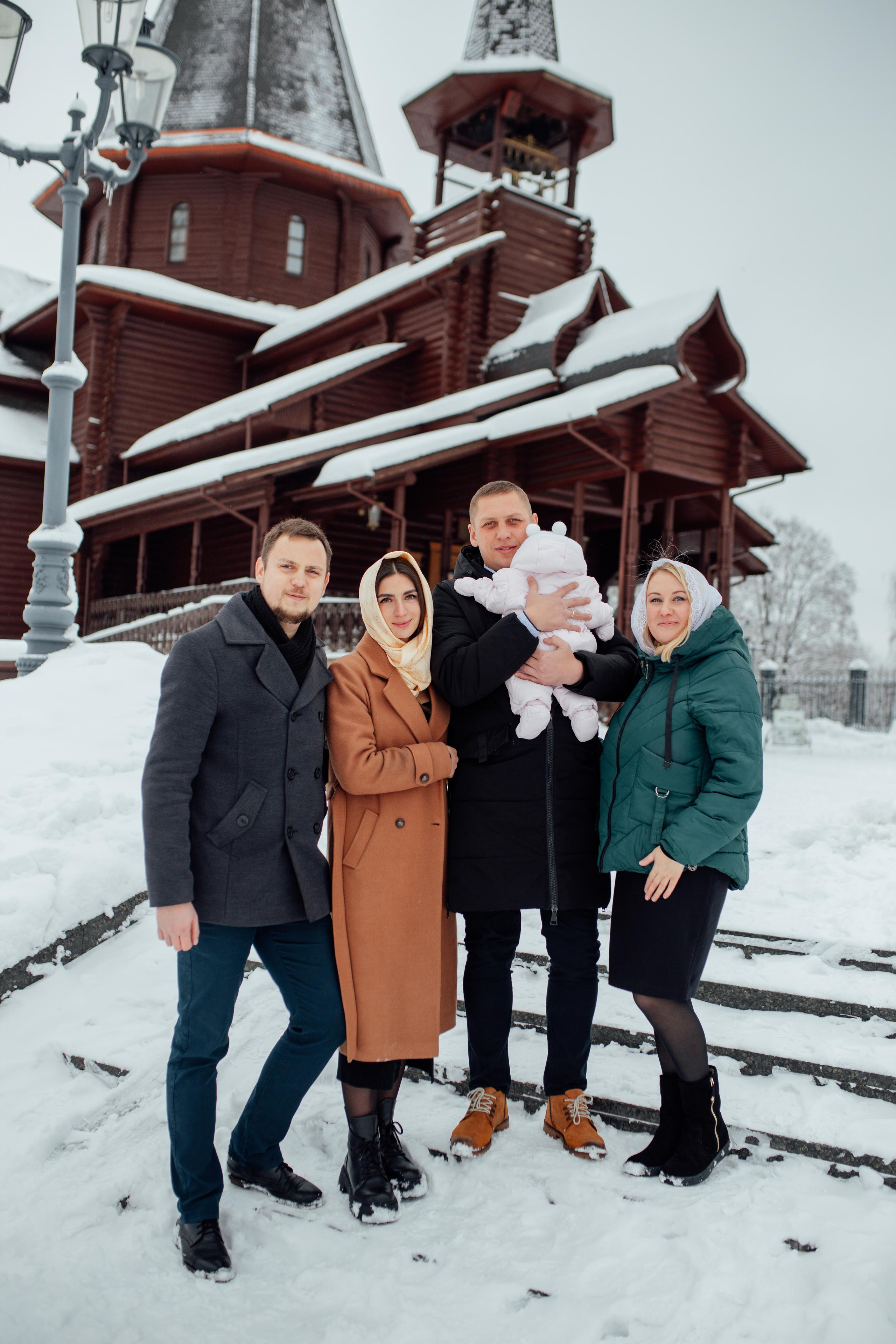 Крещение Веры, храм Святой Троицы, 10.12.22