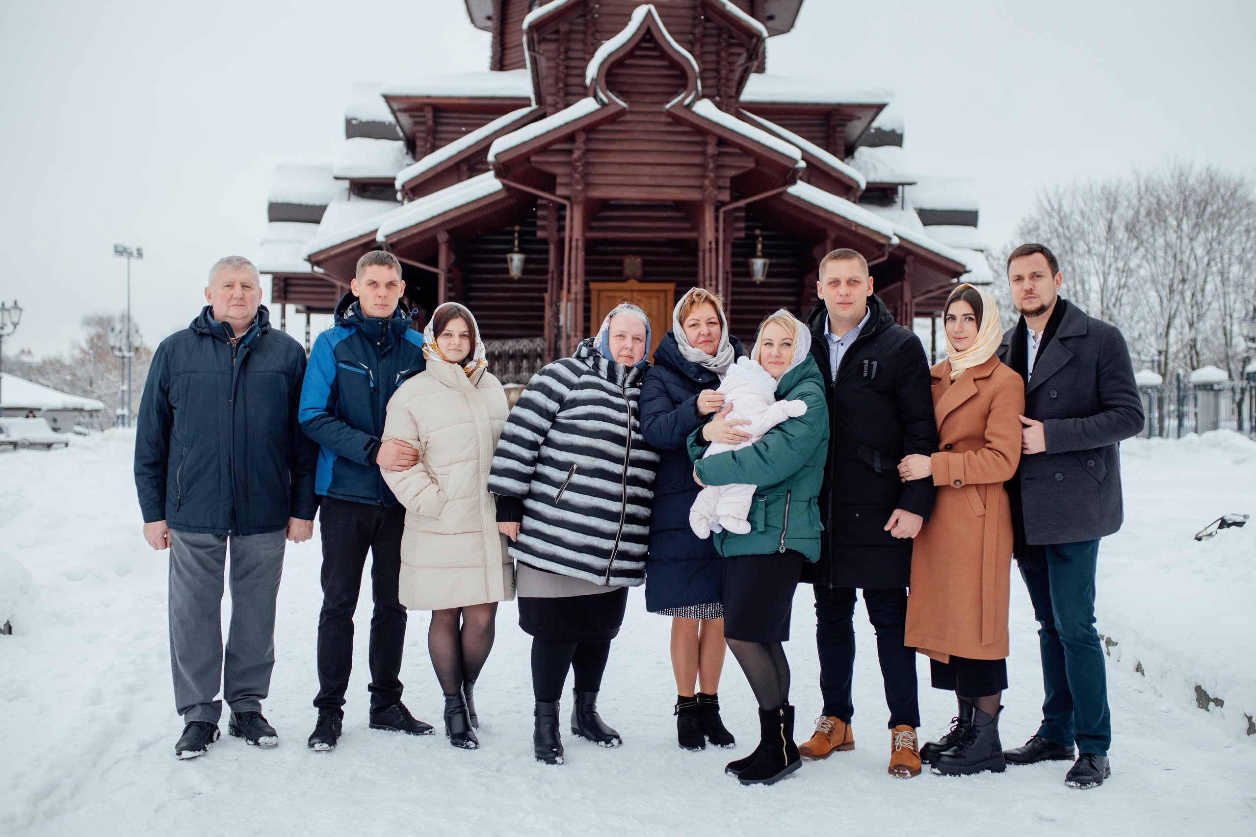 Крещение Веры, храм Святой Троицы, 10.12.22