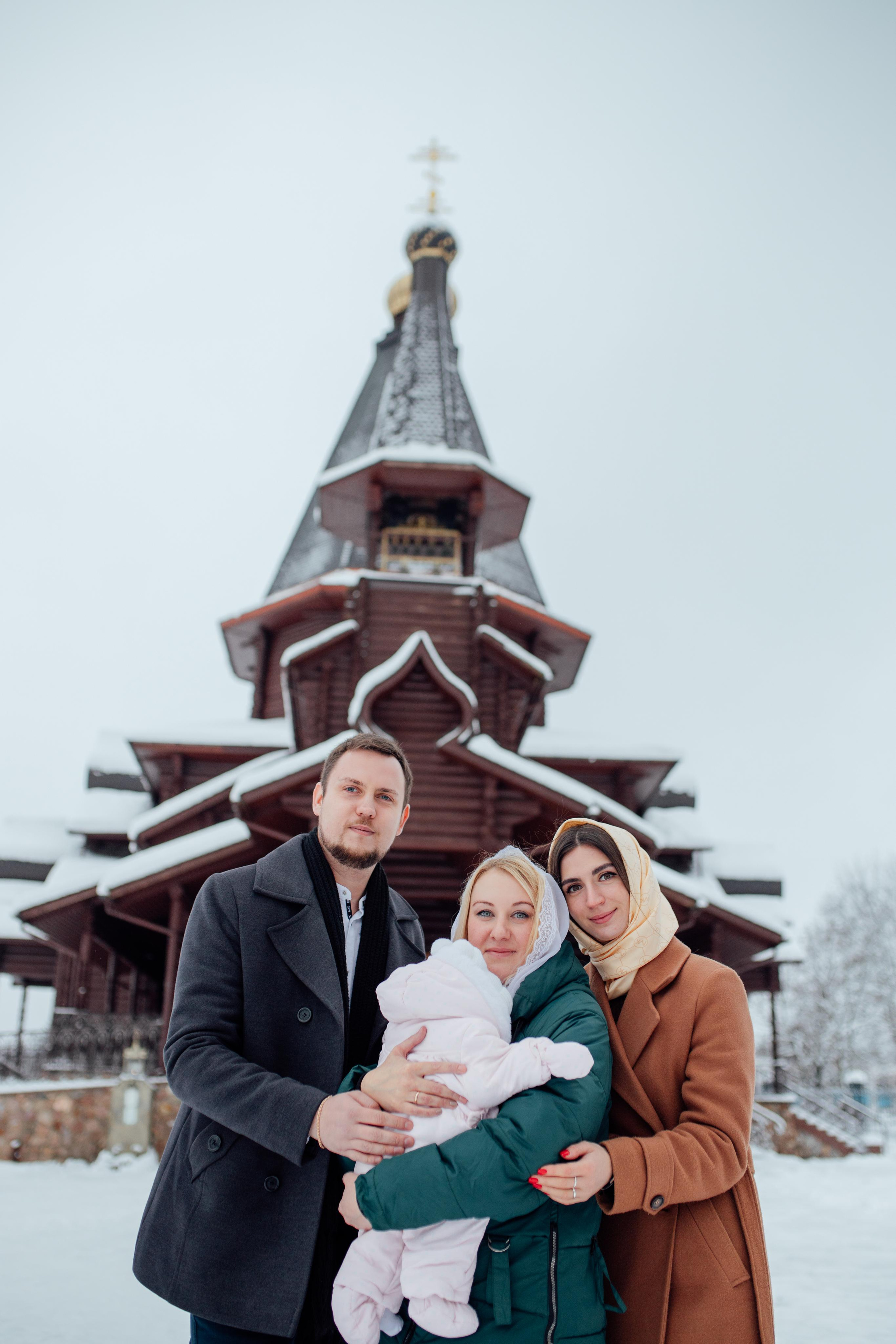 Крещение Веры, храм Святой Троицы, 10.12.22