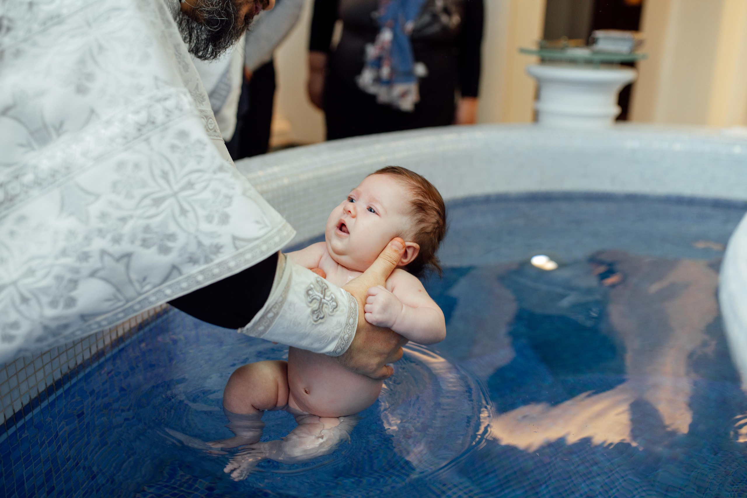 Крещение Веры, храм Святой Троицы, 10.12.22