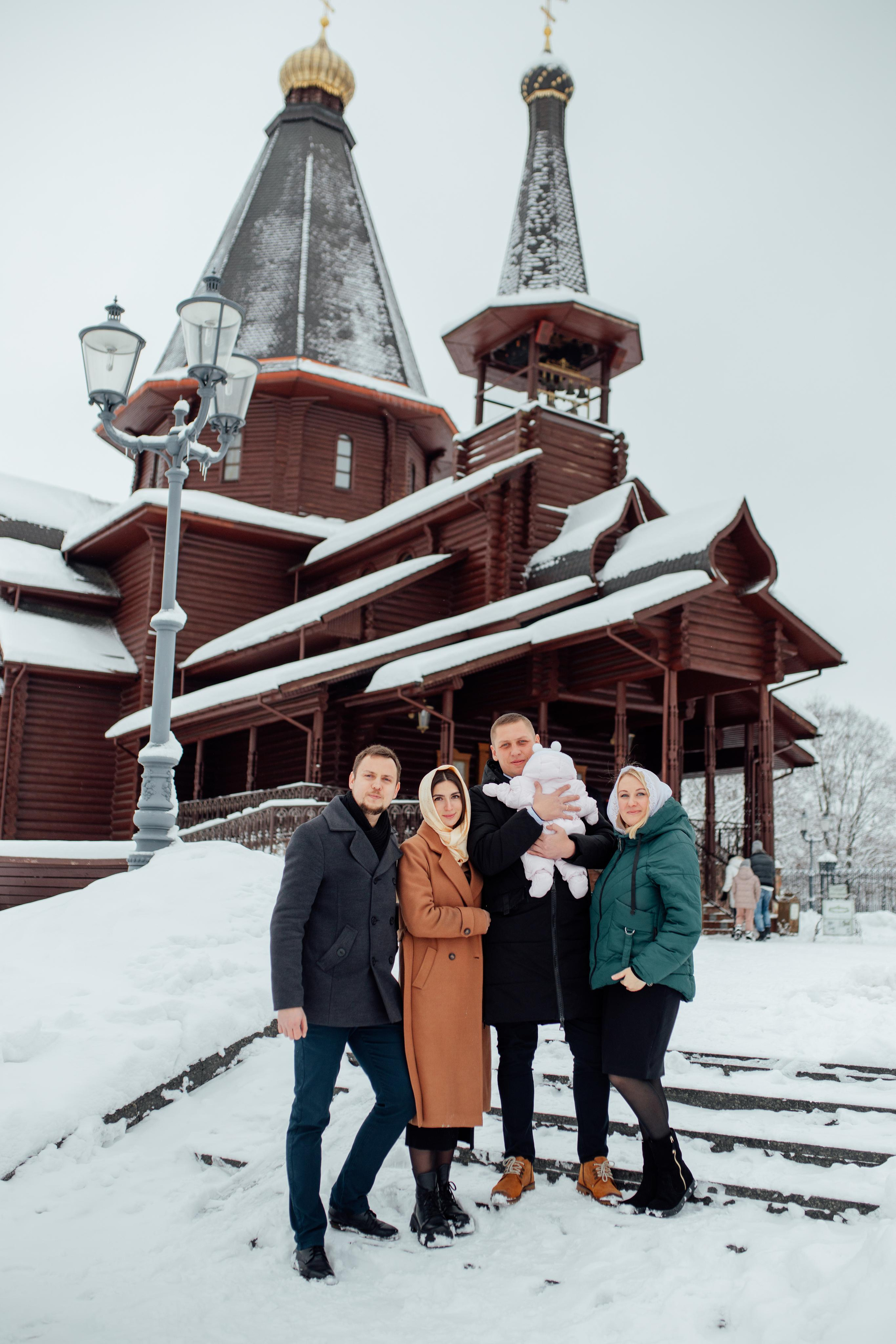 Крещение Веры, храм Святой Троицы, 10.12.22