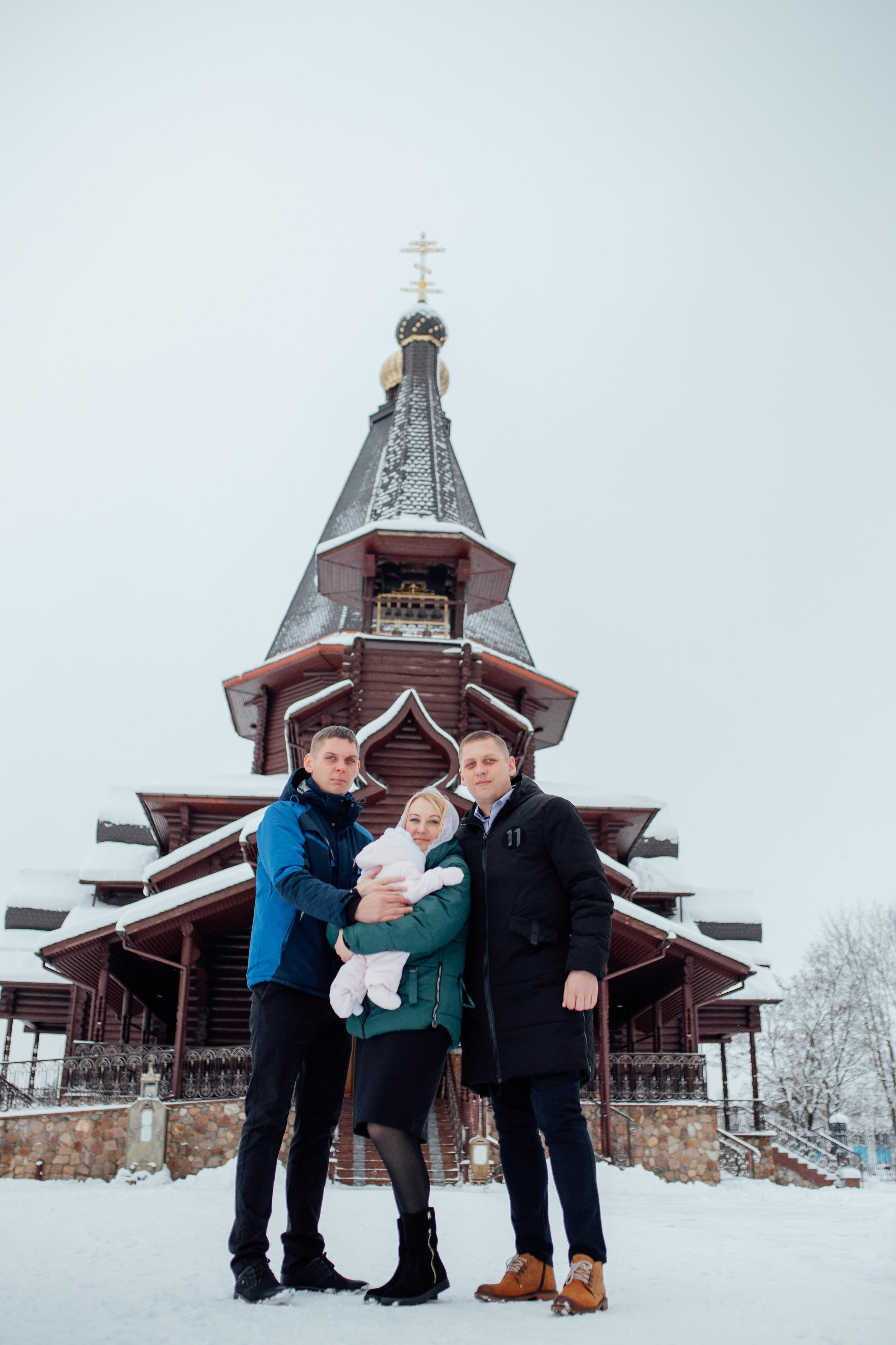 Крещение Веры, храм Святой Троицы, 10.12.22