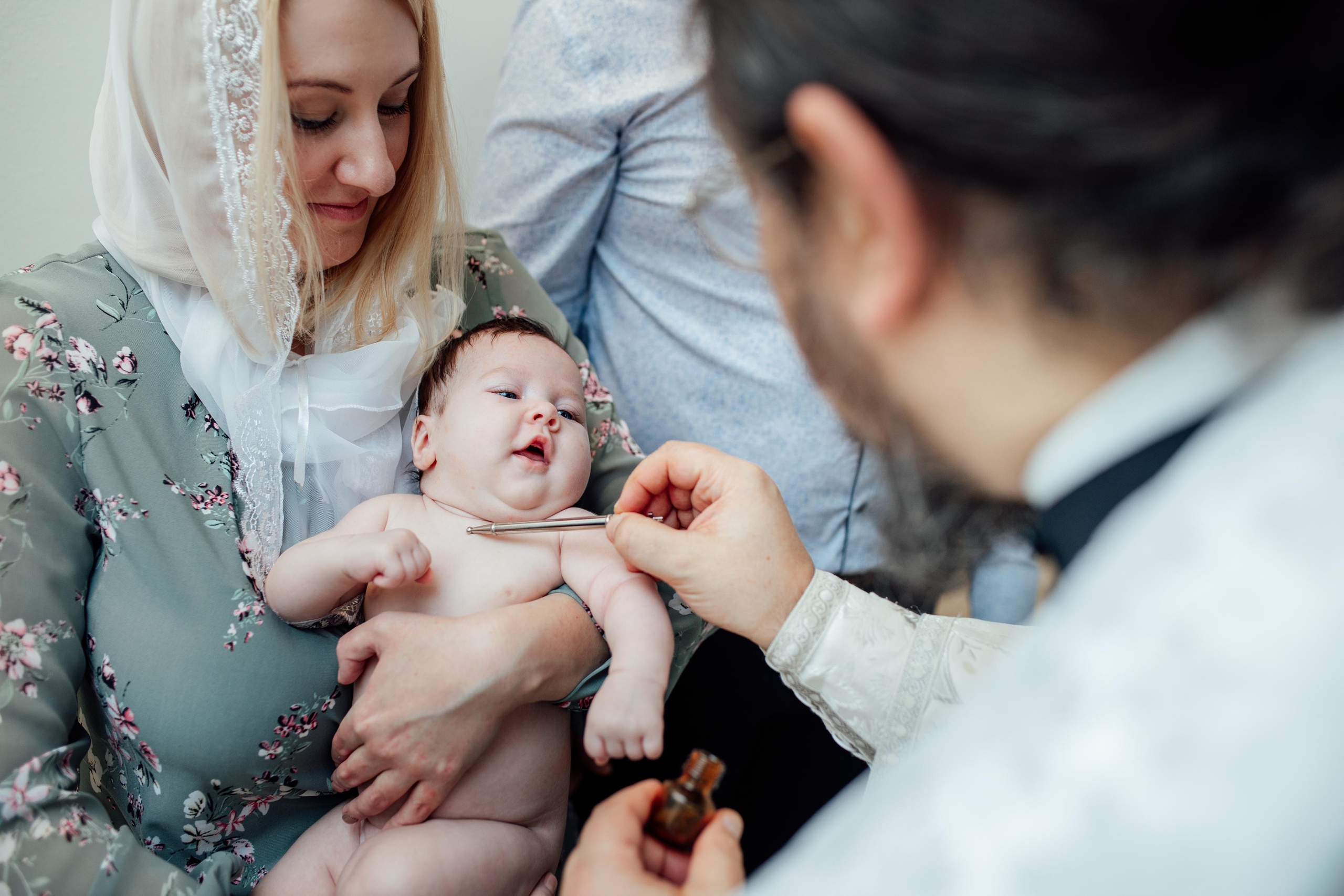 Крещение Веры, храм Святой Троицы, 10.12.22