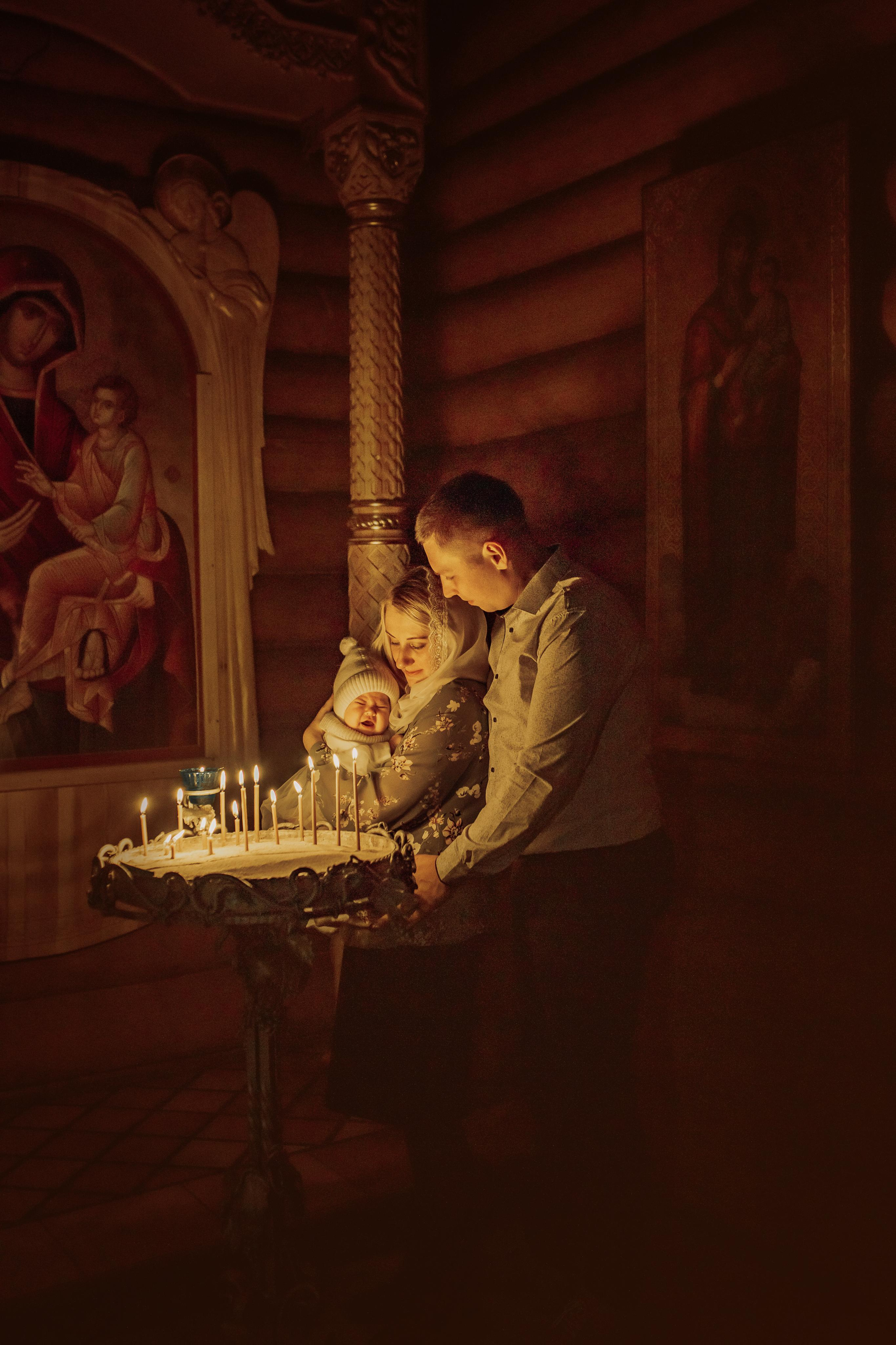 Крещение Веры, храм Святой Троицы, 10.12.22