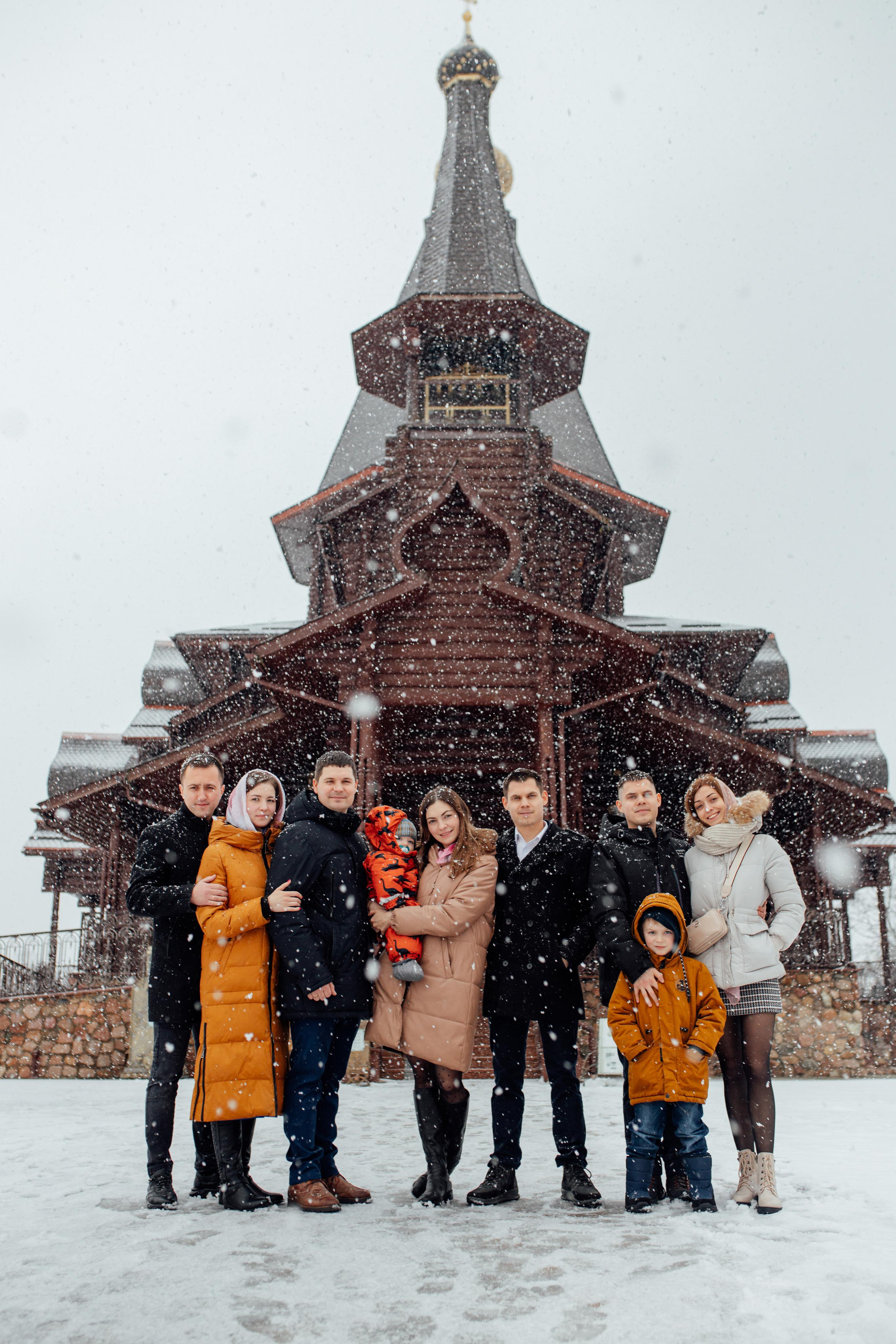 Таинство крещения Артемия, храм Святой Троиц, Минск