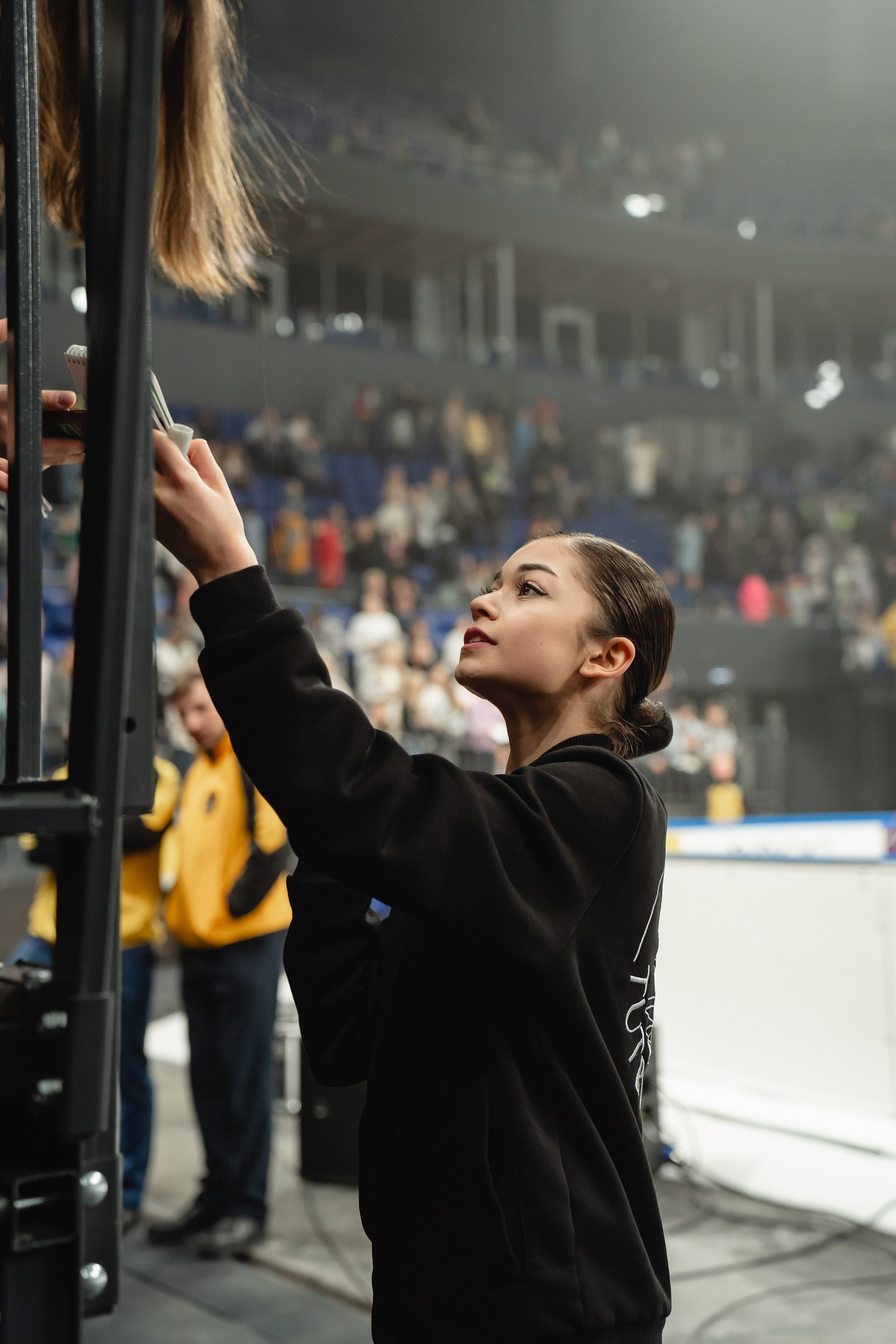 Шоу «Чемпионы на льду» в Новосибирске. Воробьева Ксения — Спортивный и танцевальный фотограф Новосибирск