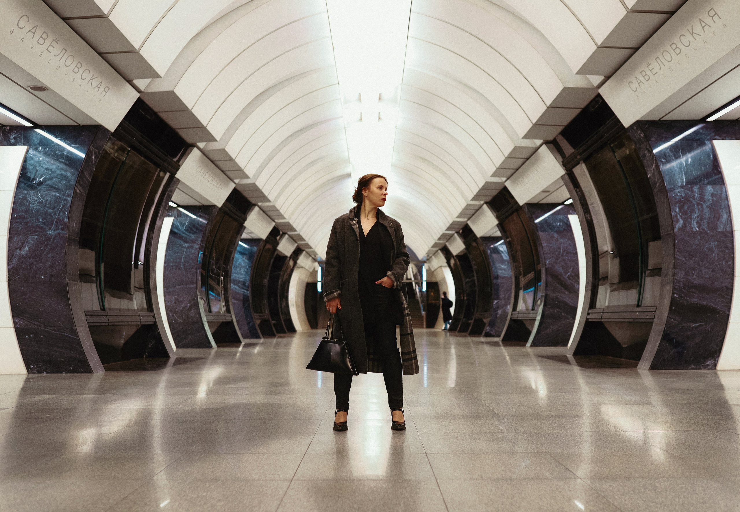 Фотосессия в московском метро. Портретный и семейный фотограф в Москве Мария Рослякова
