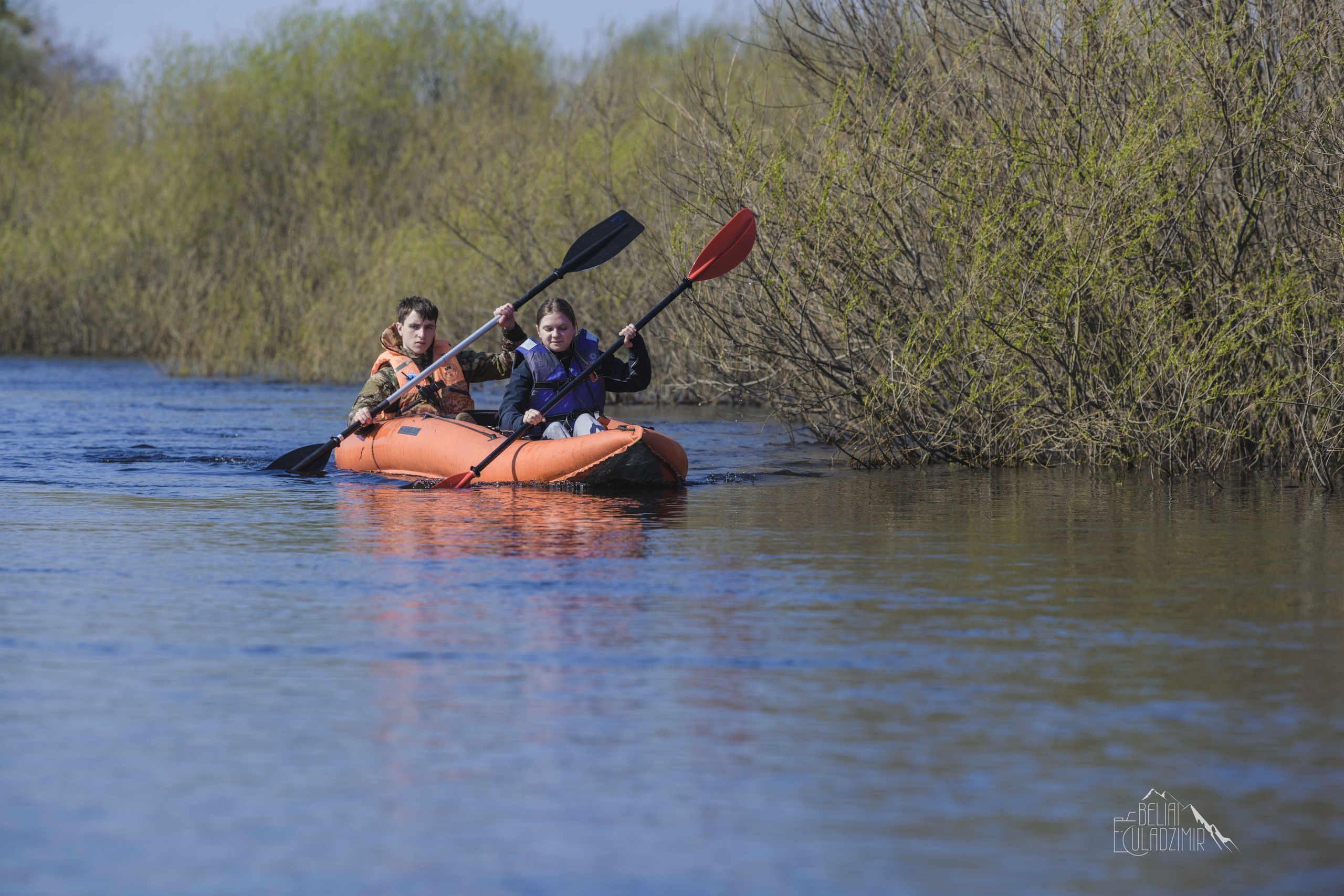 Сплав по реке Тремля 04.04.2026. Репортажный фотограф Владимир Беляй