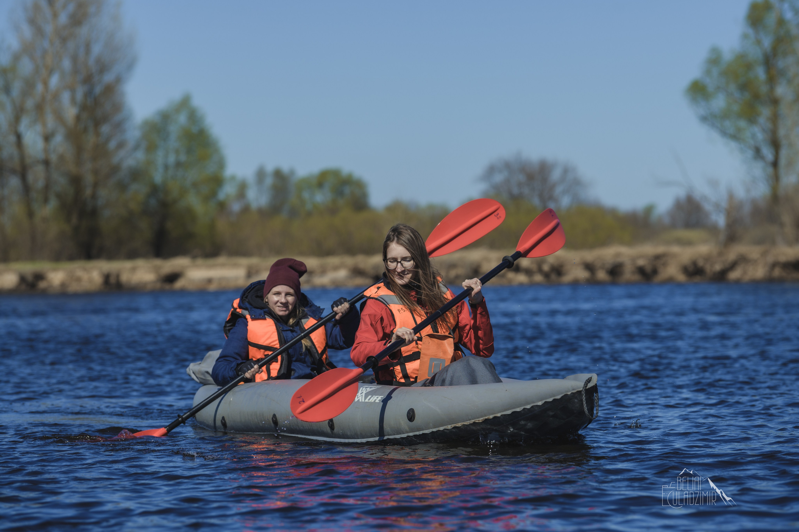 Сплав по реке Тремля 5 апреля 2026 года. Репортажный фотограф Владимир Беляй