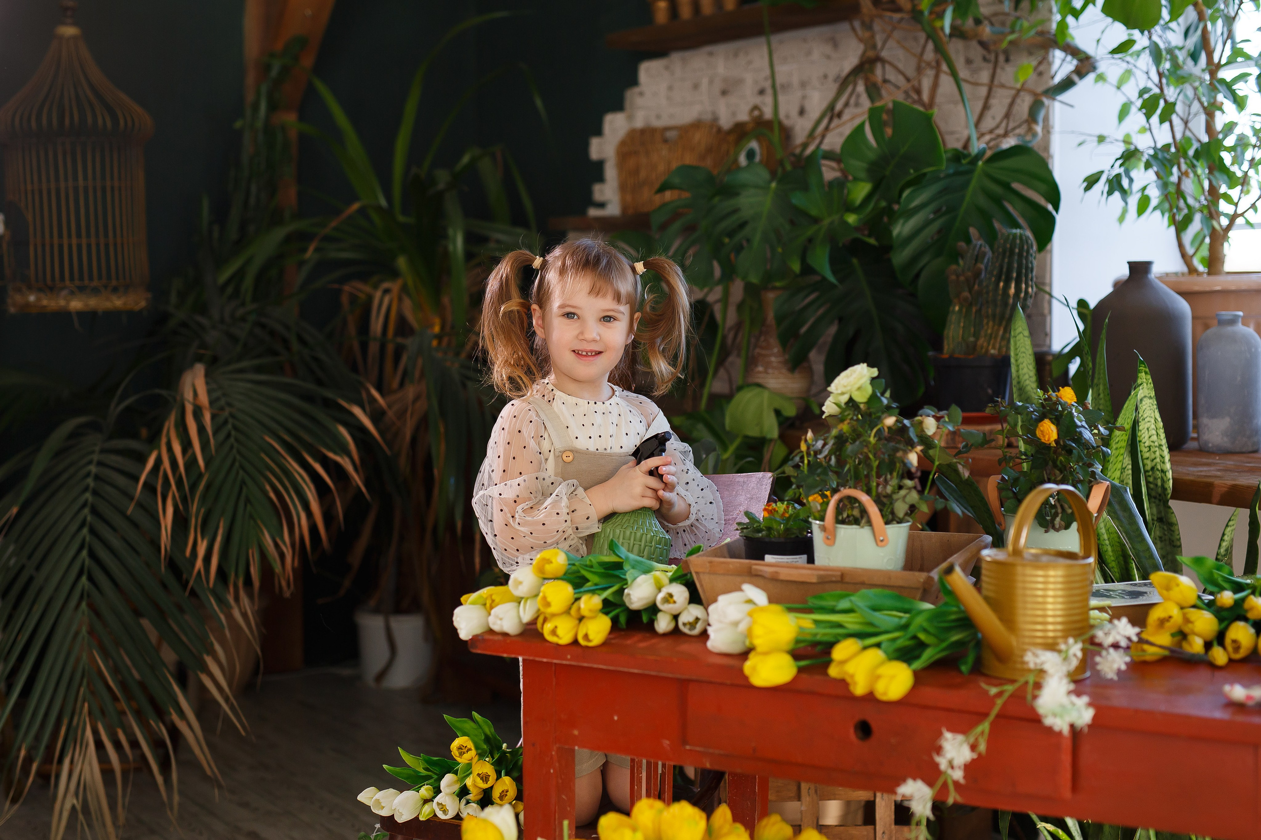 Весенние фотосессии в студии. Семейный фотограф в Брянске Александра Щербакова