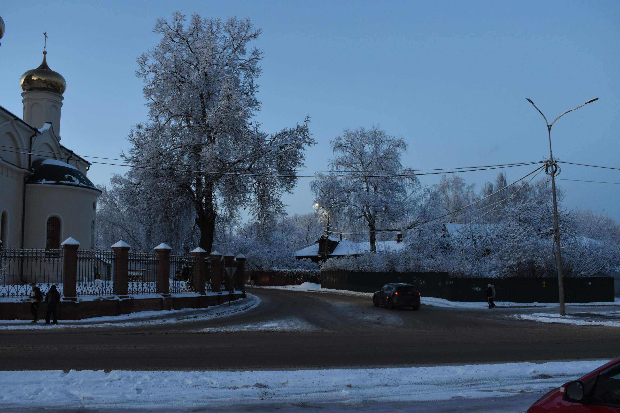 Последняя зимняя прогулка по городу в 2024 году. Фотограф Анатолий Мелентьев