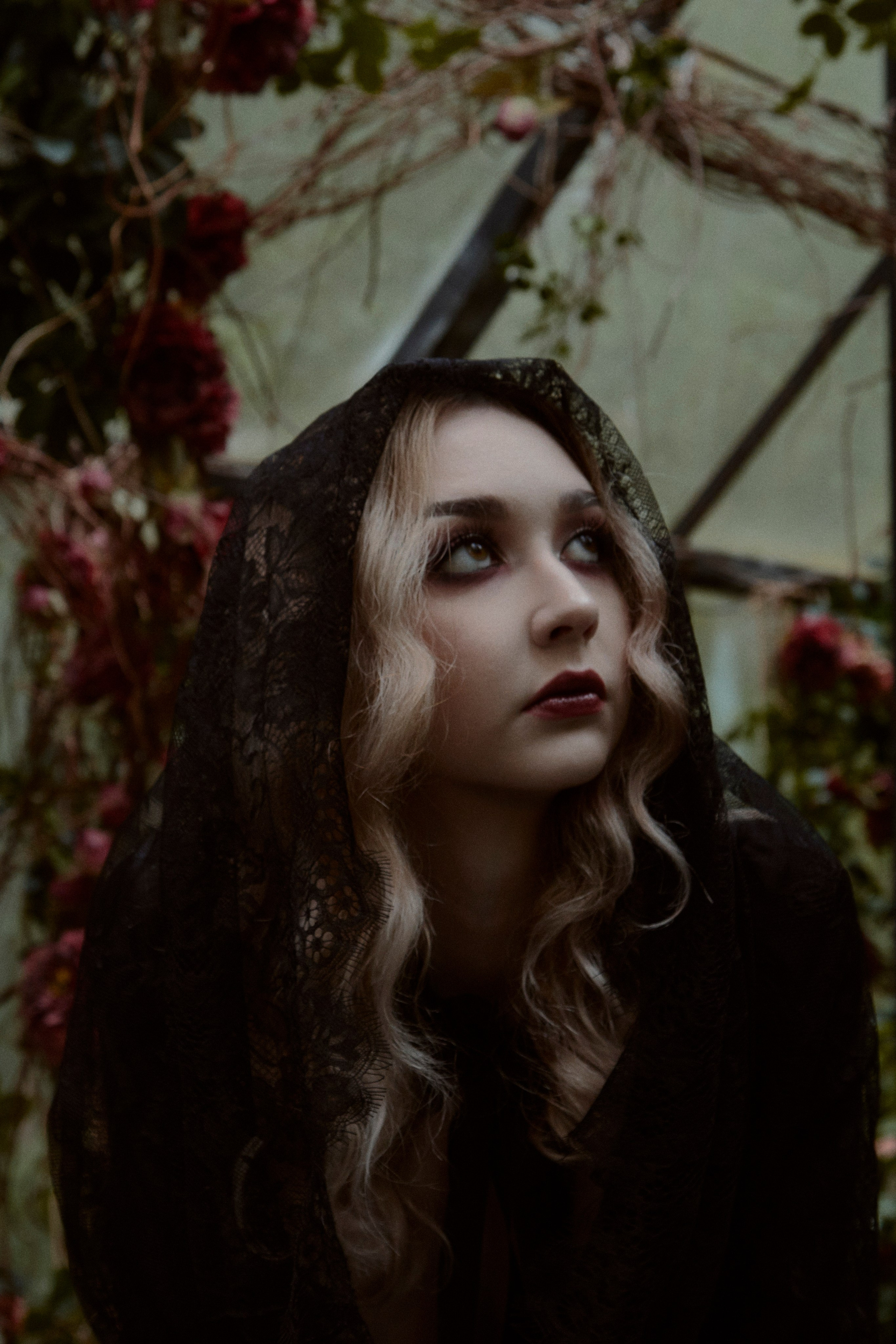 Портретная фотосессия в стиле готики и вампиров
