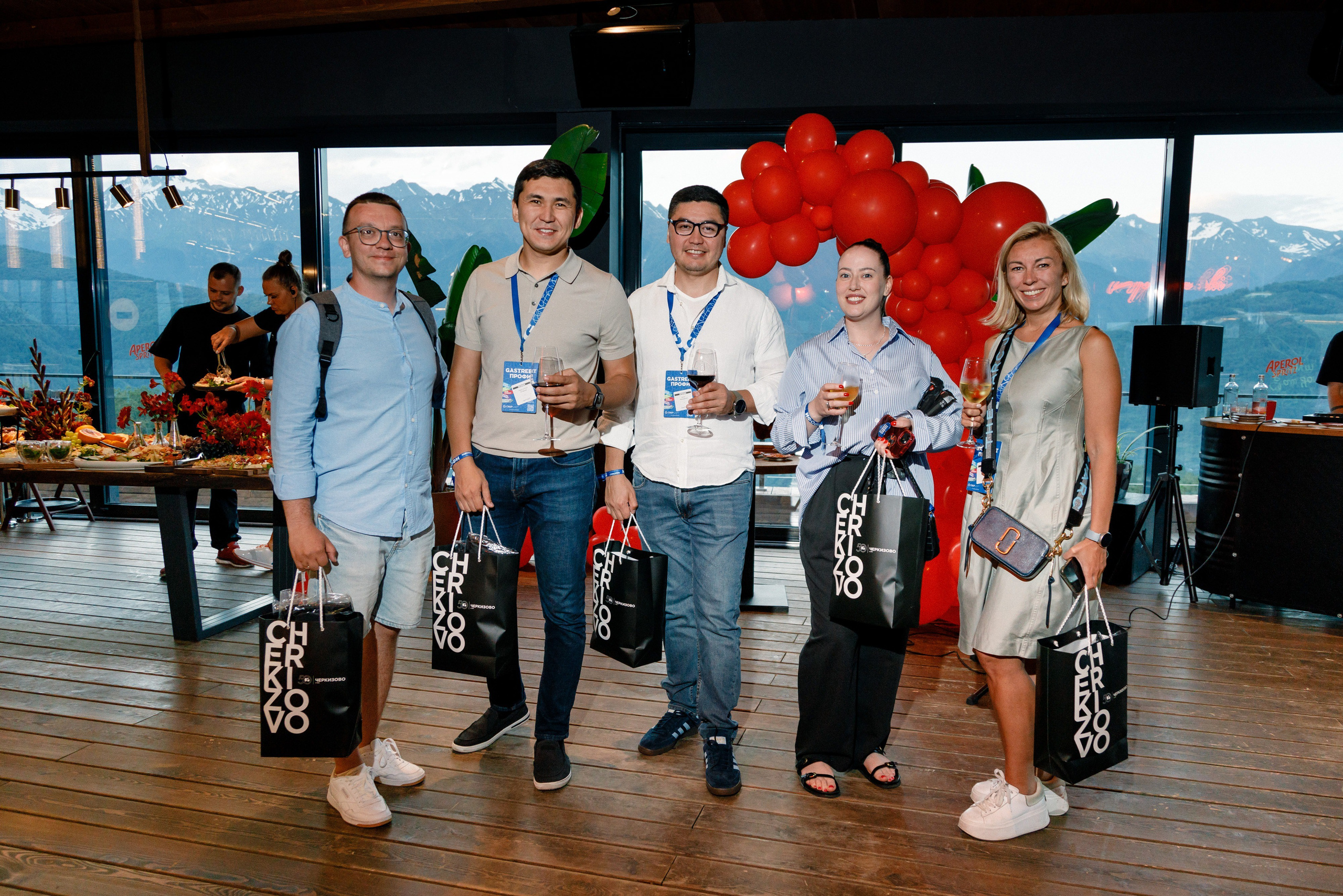 Компании Черкизово 50 лет, курорт Красная Поляна +960. Репортажный фотограф в Москве, Сочи и Санкт-Петербурге