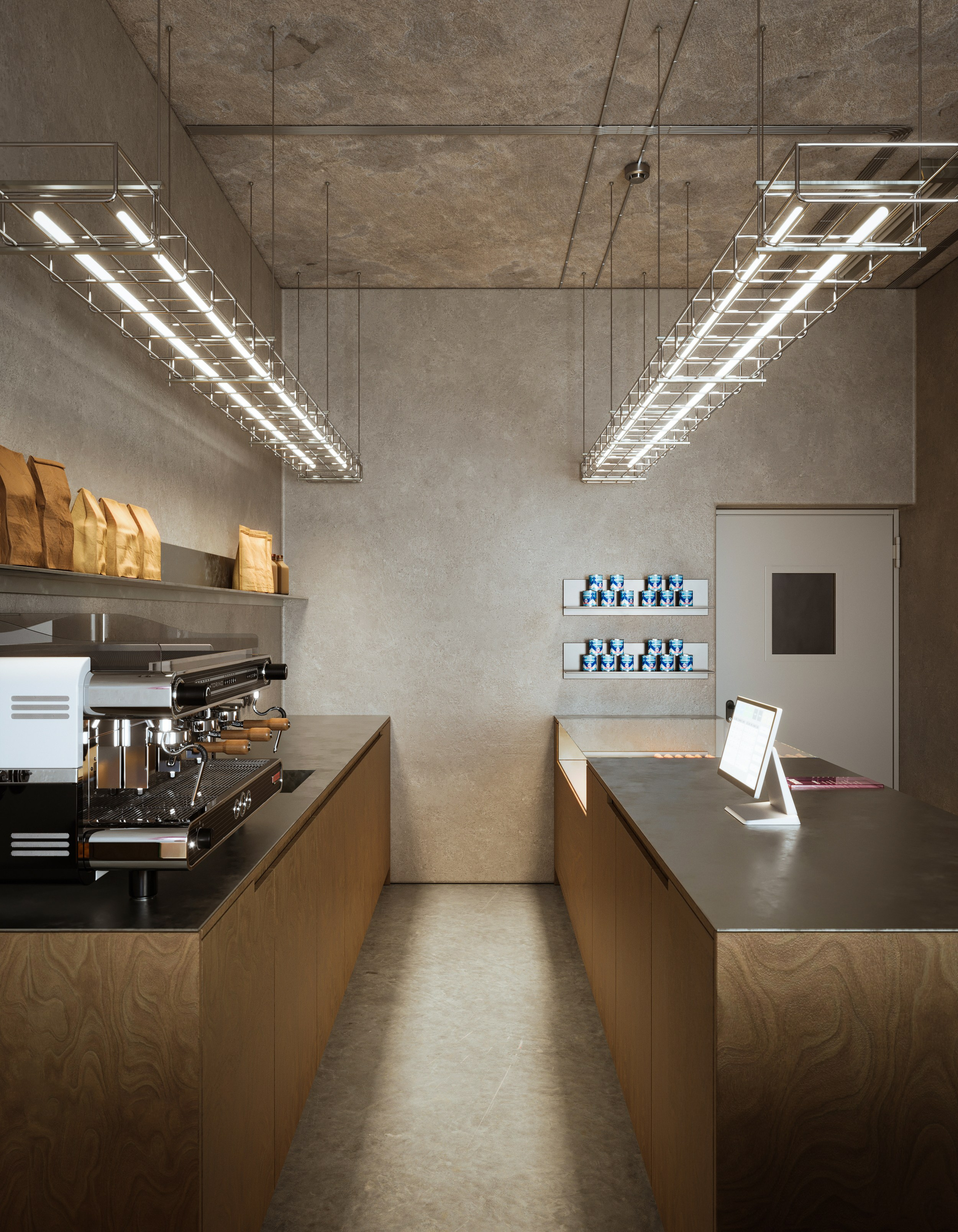 Дизайн-проект интерьера кафе Oreshek cafe