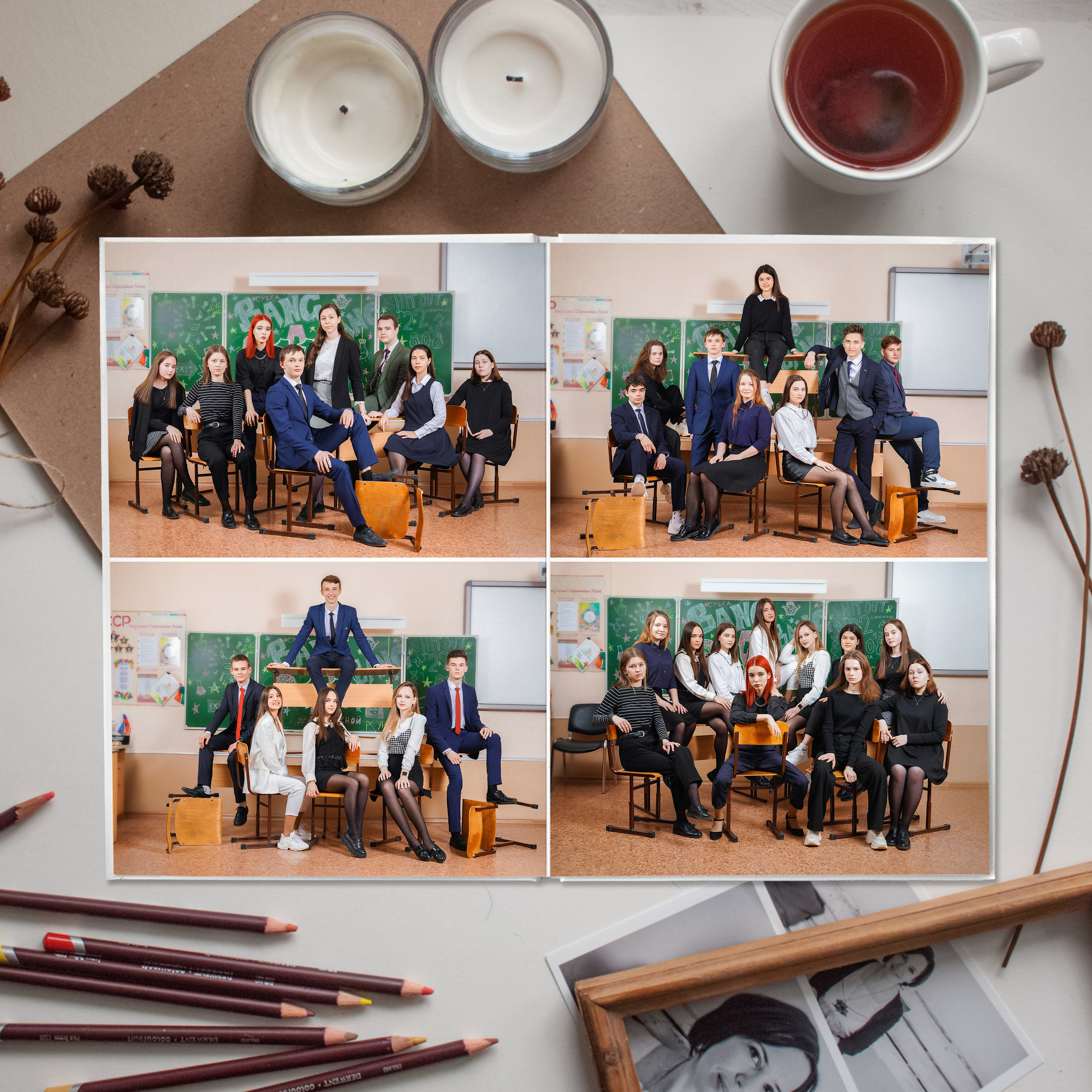 Выпускные альбомы. Фотограф Герман