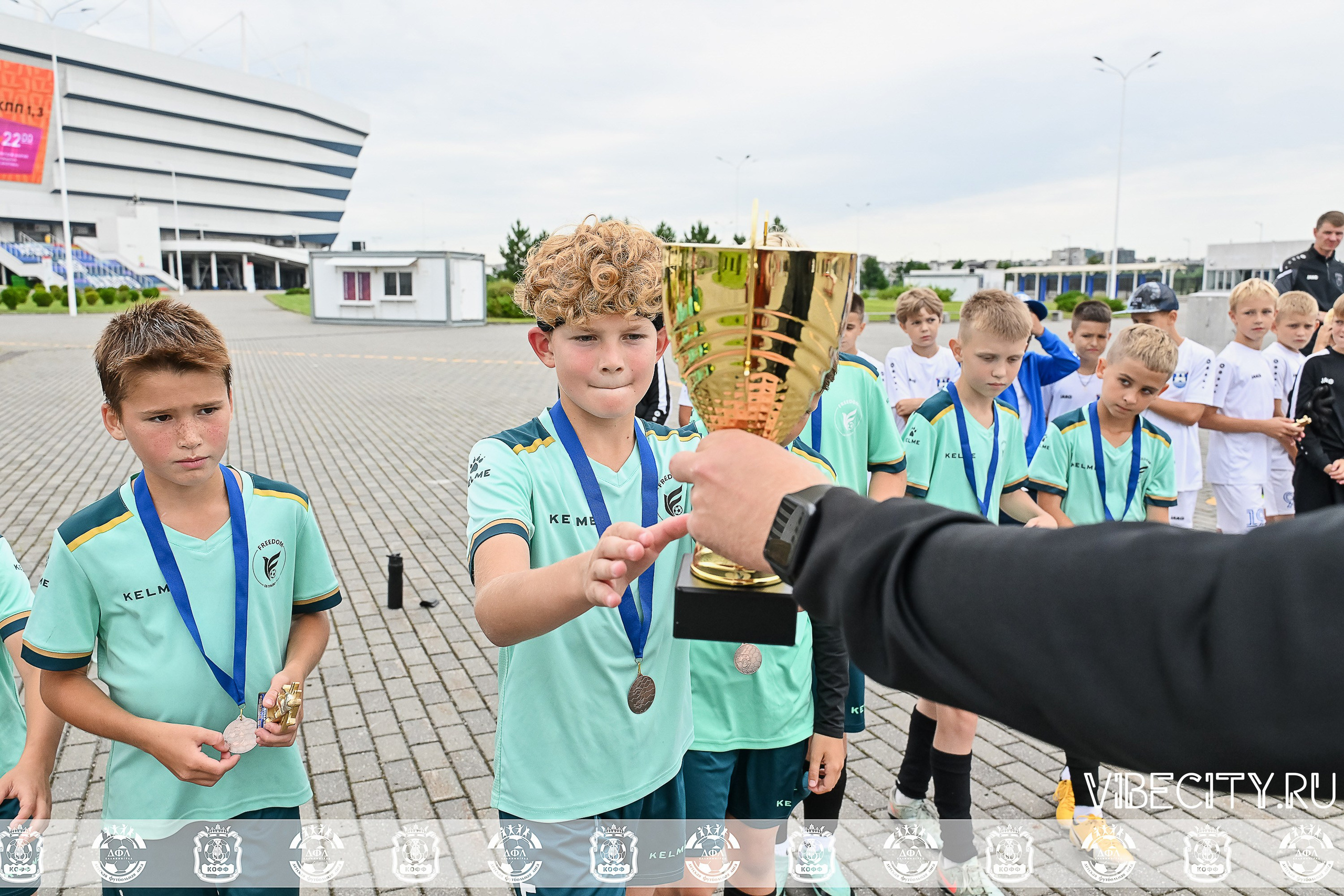 Калининградская Детская Футбольная Лига. VIBECITY.RU Вайб Сити Ру Фоторепортажи Фотоотчеты Калининград