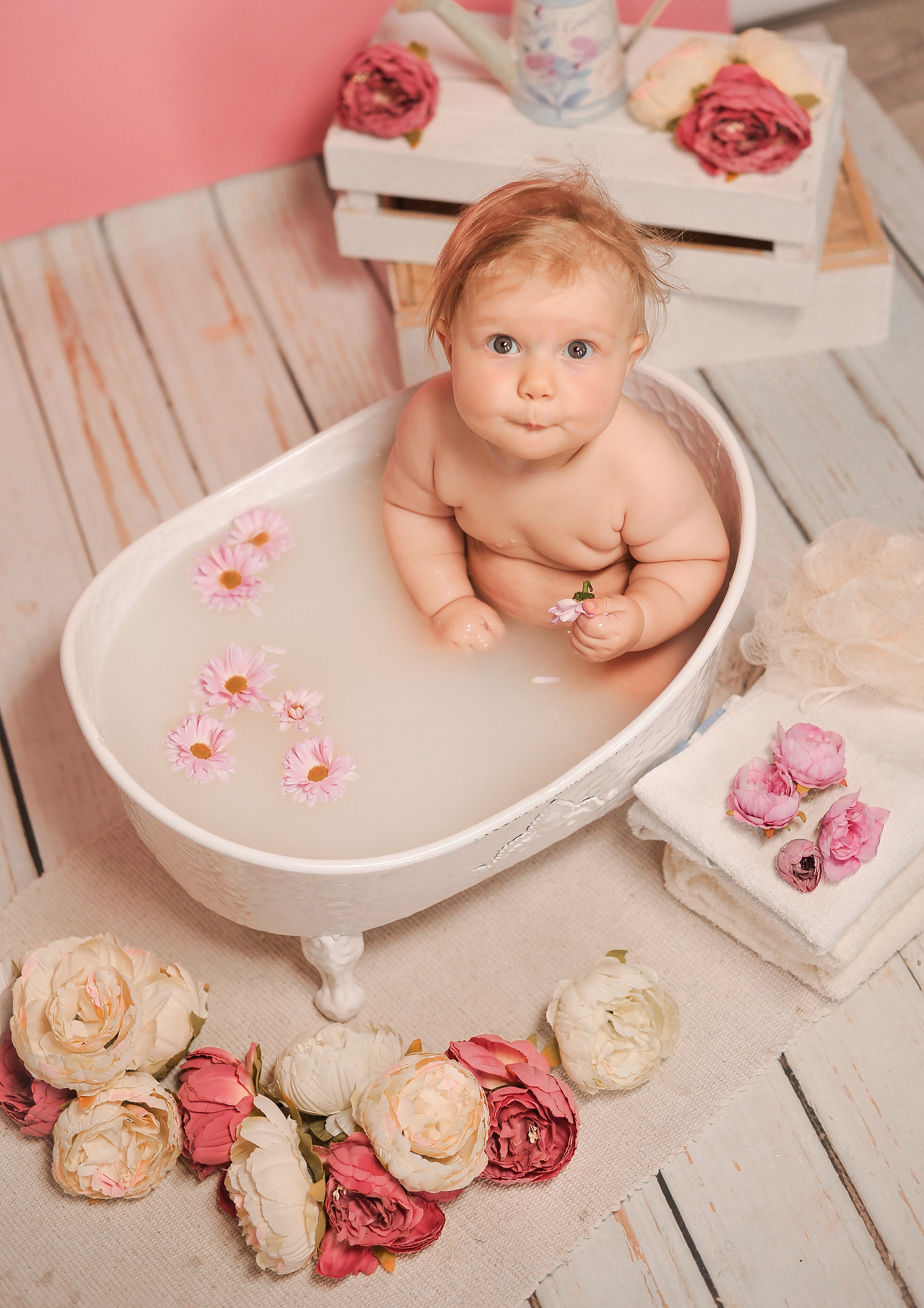 Фотопроект ВАННА. Newborn и детский фотограф в Череповце Юля Михайлова