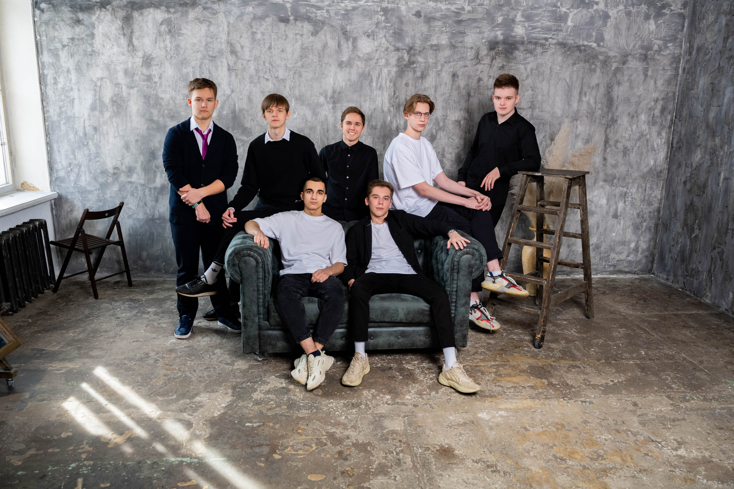 Фотосессия 11-А в студии «Art-place». Выпускные альбомы в Подольске Москве и МО