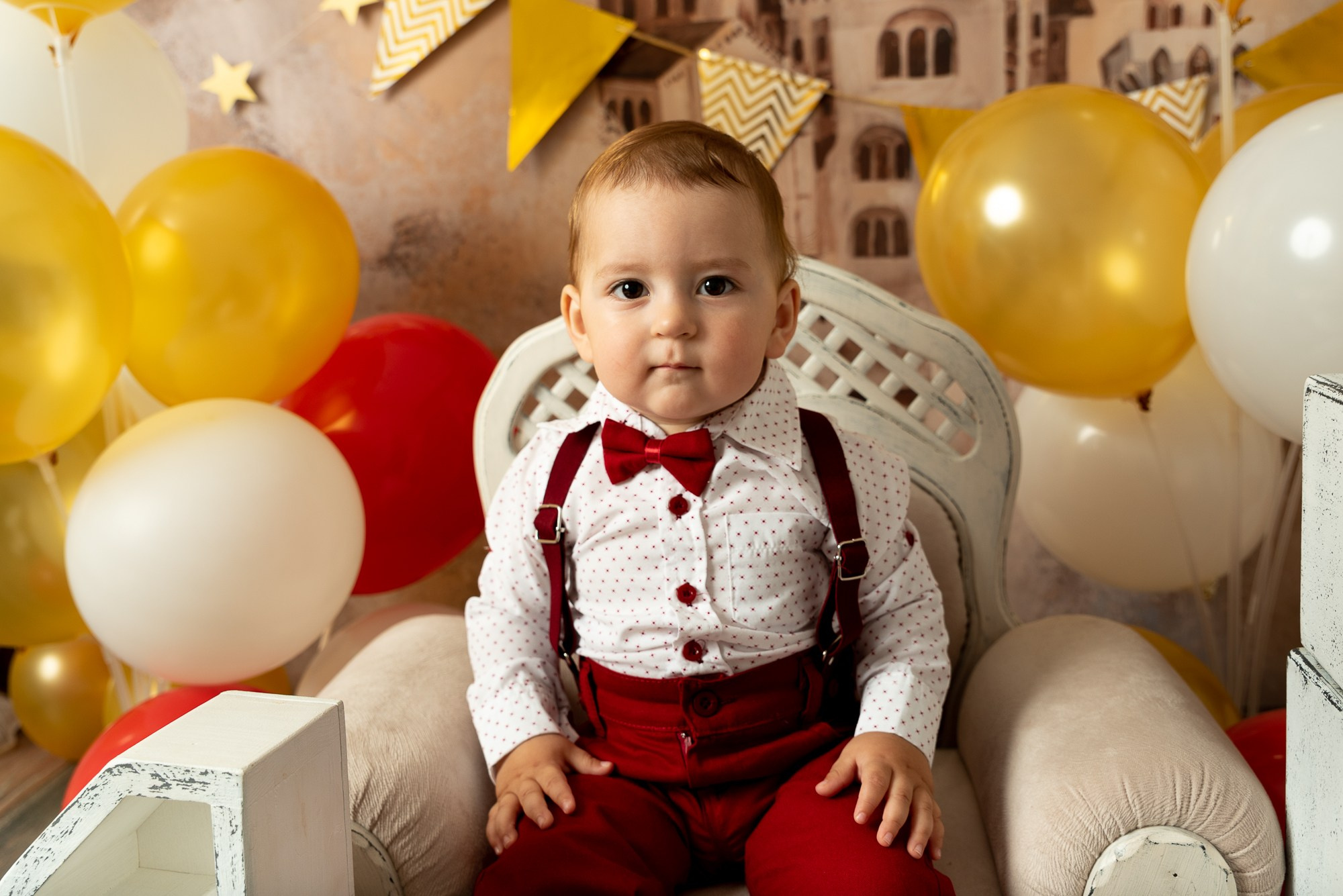 Годовасие ВСЕ ВКЛЮЧЕНО малыш Михаил. Фотограф новорожденных в Нижневартовске Лара Курдюкова