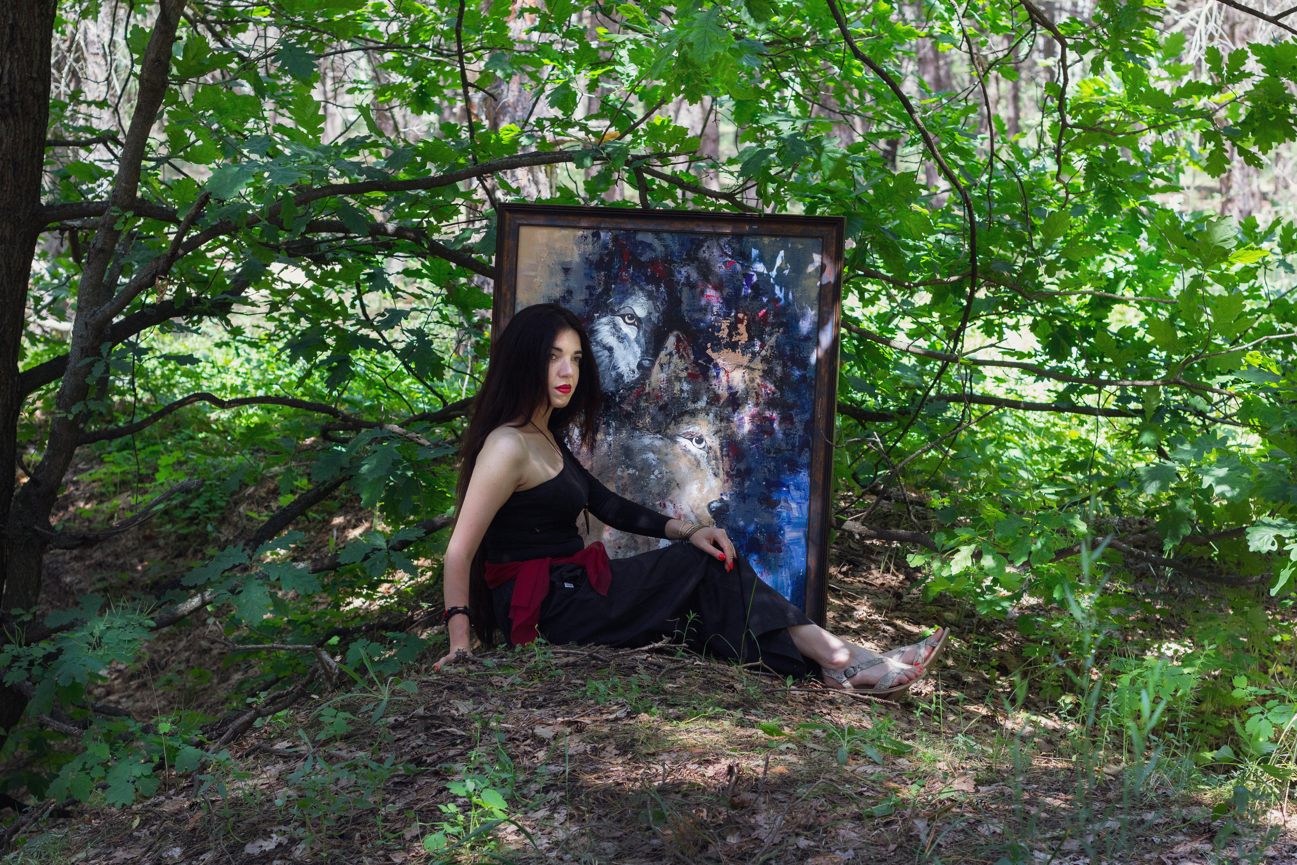 Жрица волков. Фотограф Алёна Толмачева. Воронеж