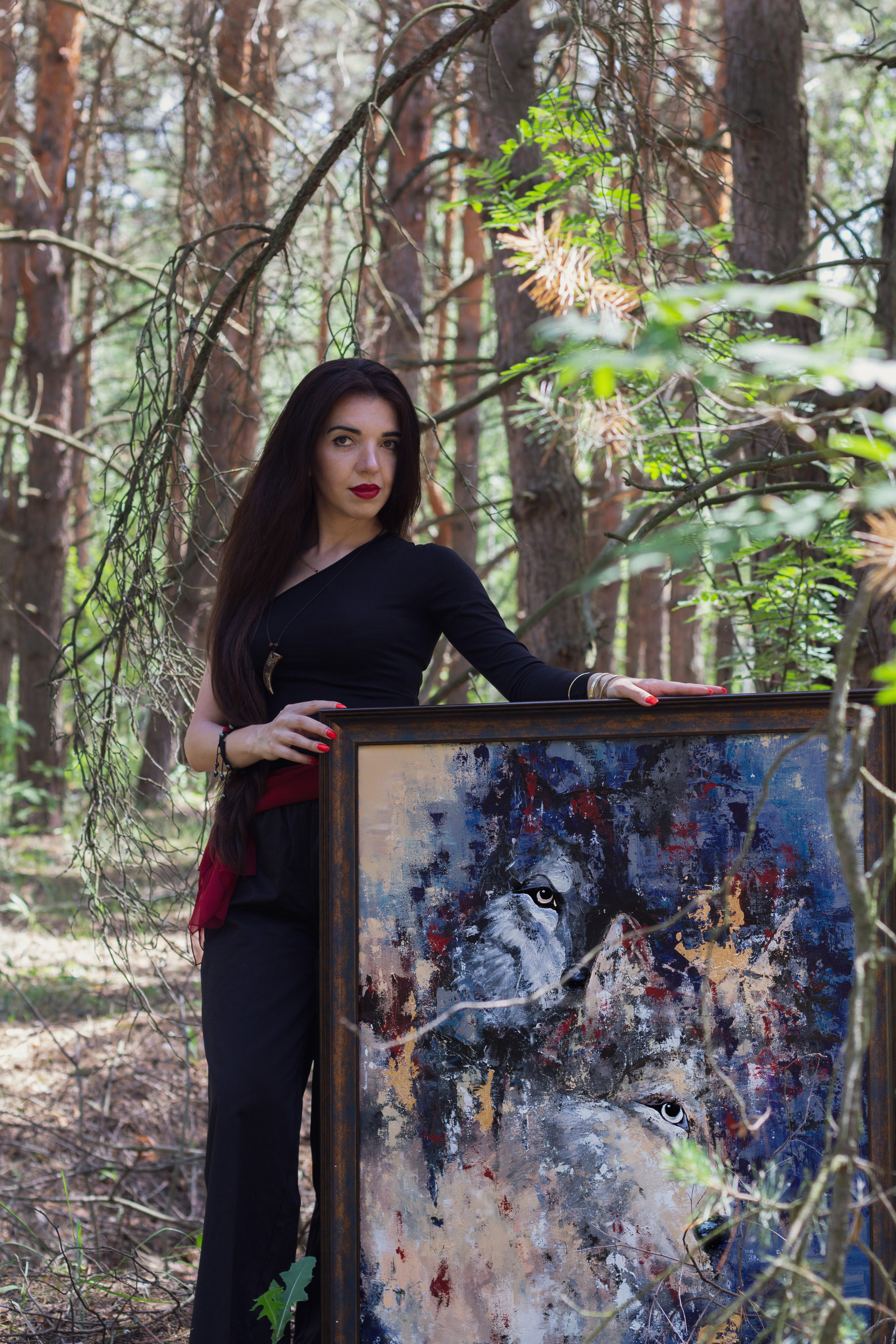 Жрица волков. Фотограф Алёна Толмачева. Воронеж