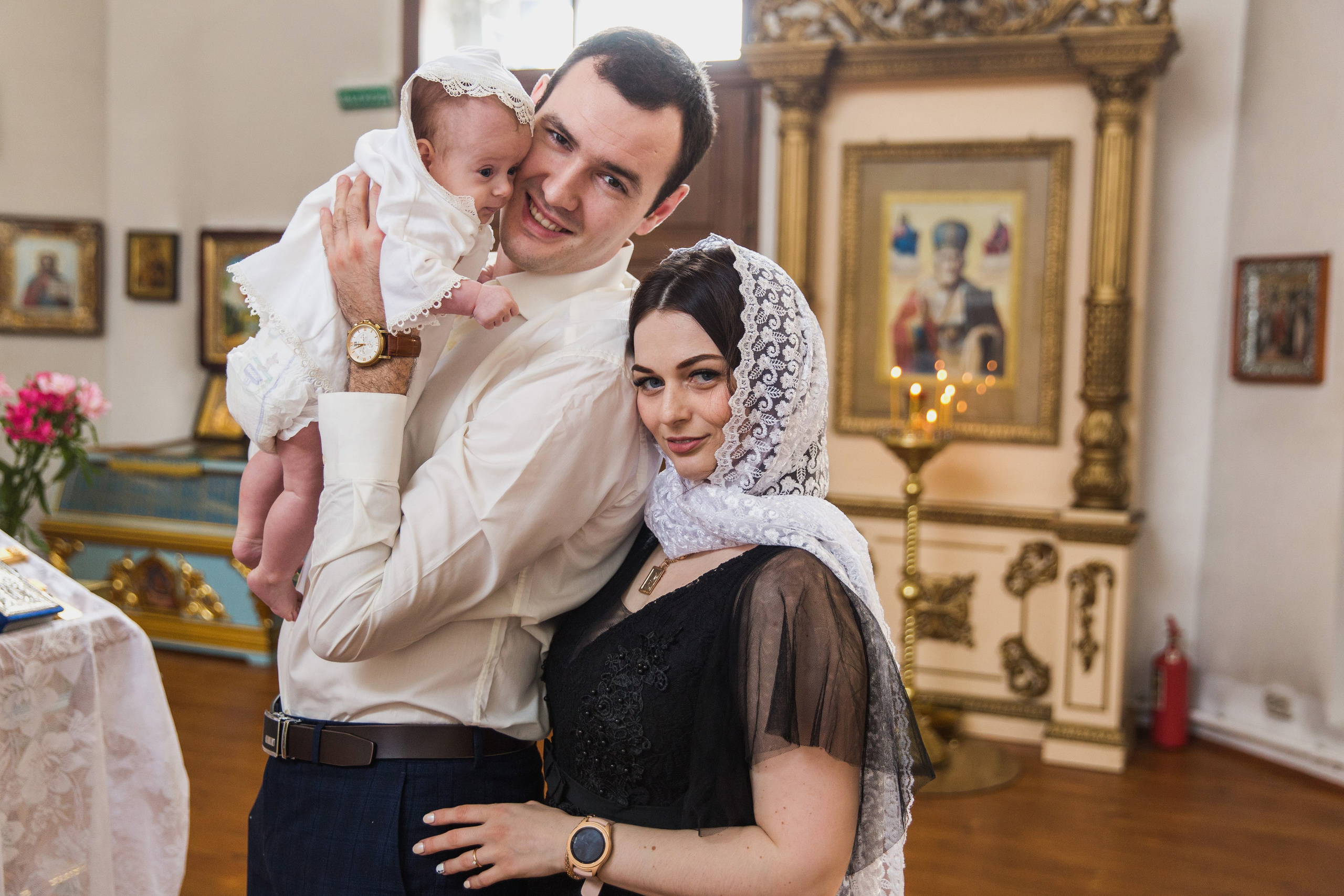 Фотосъемка церемонии крещения