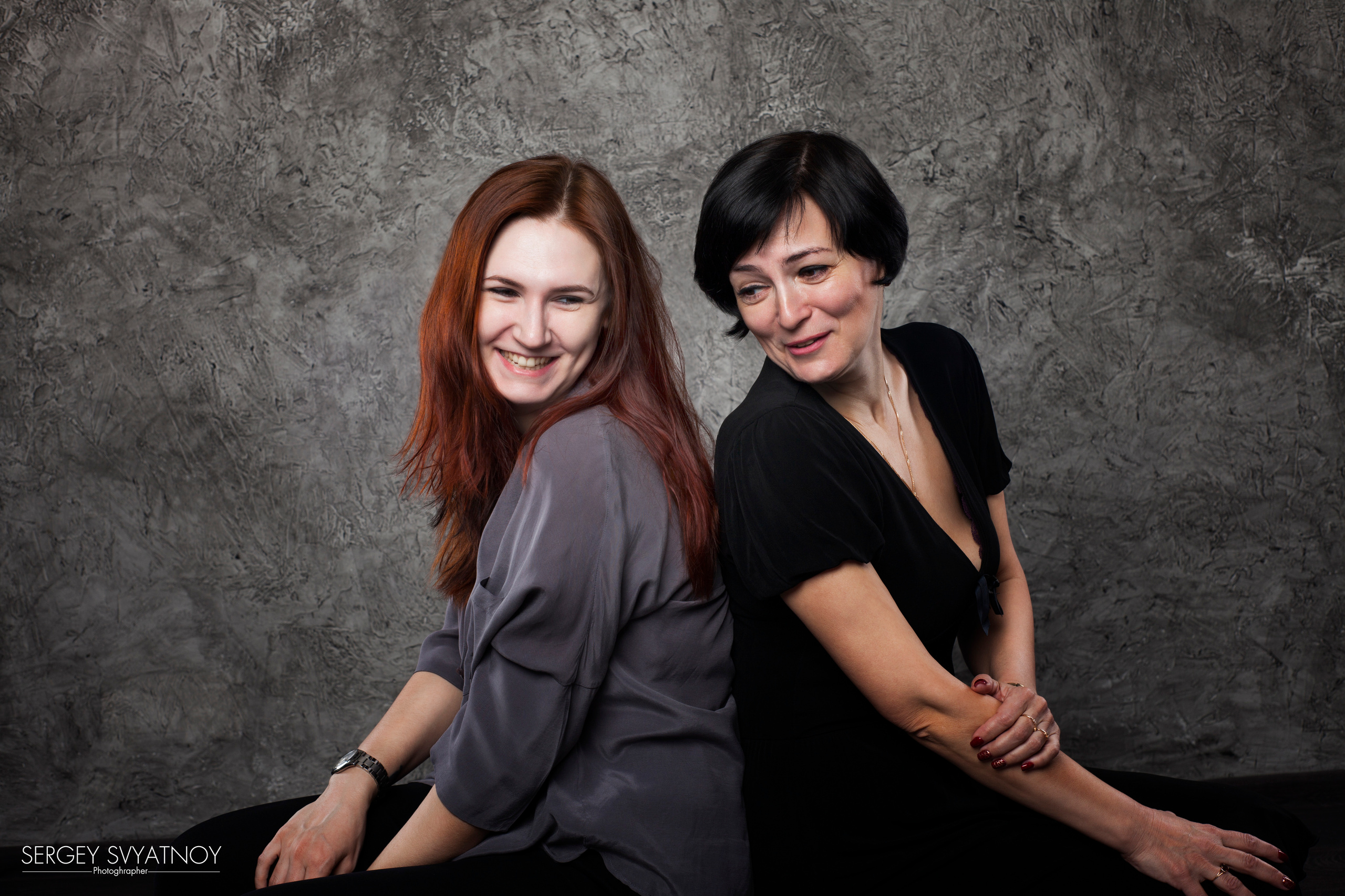 Фотосессия Алены и ее мамы. Портретный и свадебный фотограф в Москве Сергей Святной
