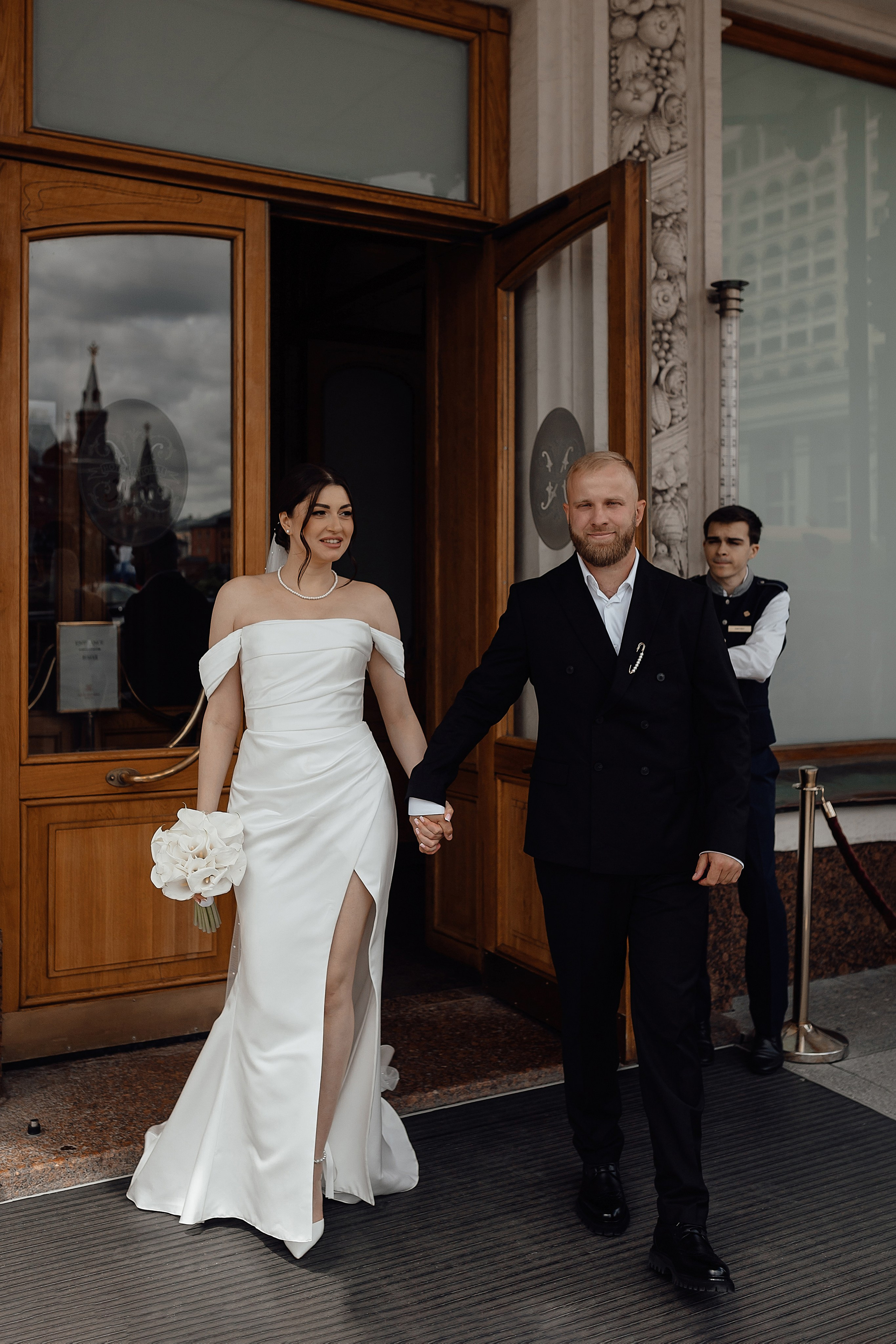 Свадебная фотосессия в отеле Националь в Москве