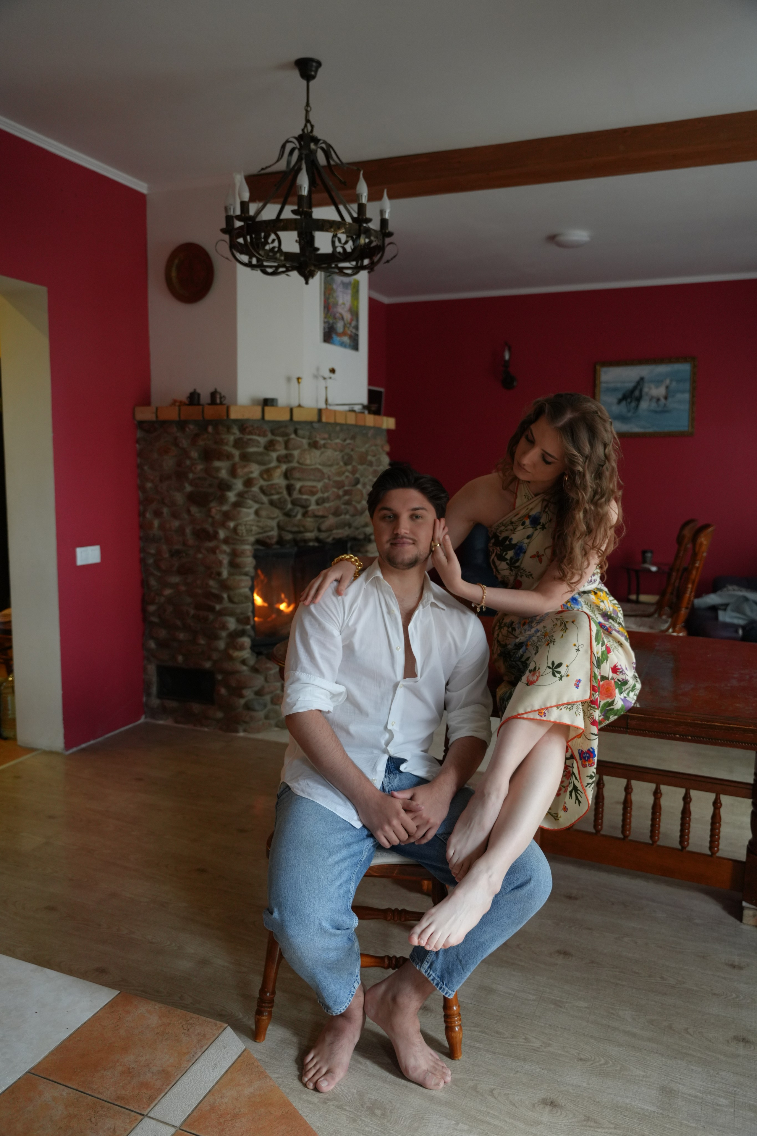 #backstage со съёмок команды в загородном доме. Портретный фотограф в Санкт-Петербурге Дмитриева Наталия