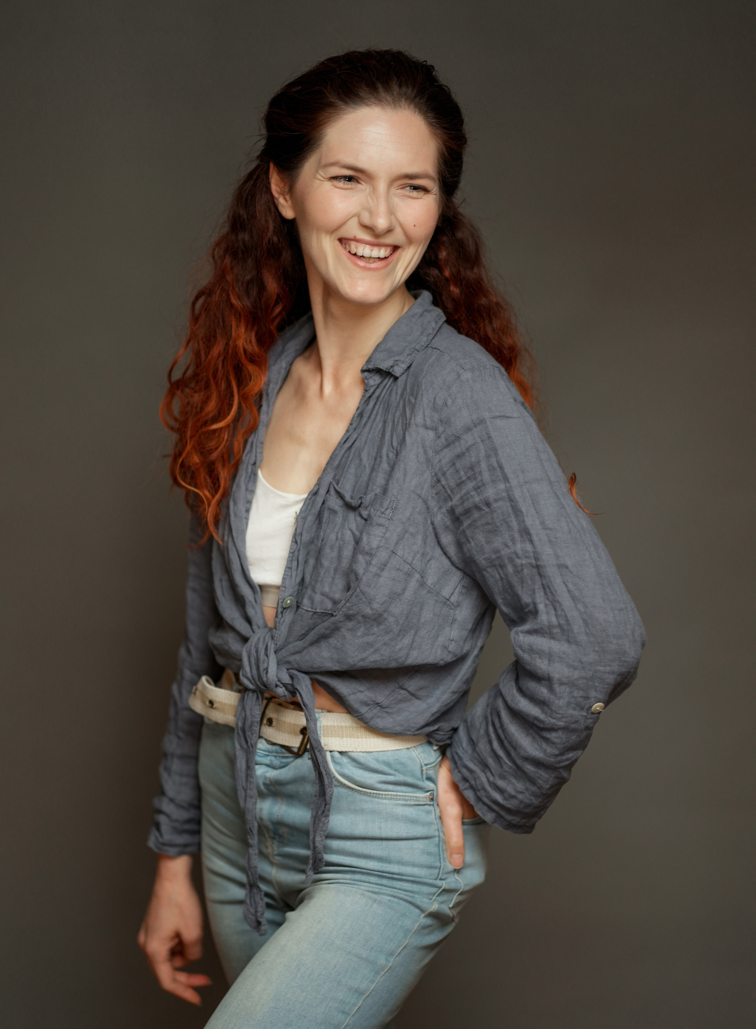 Актерская видеовизитка. Портретная съемка в Москве, студийный фотограф Игорь Фомин