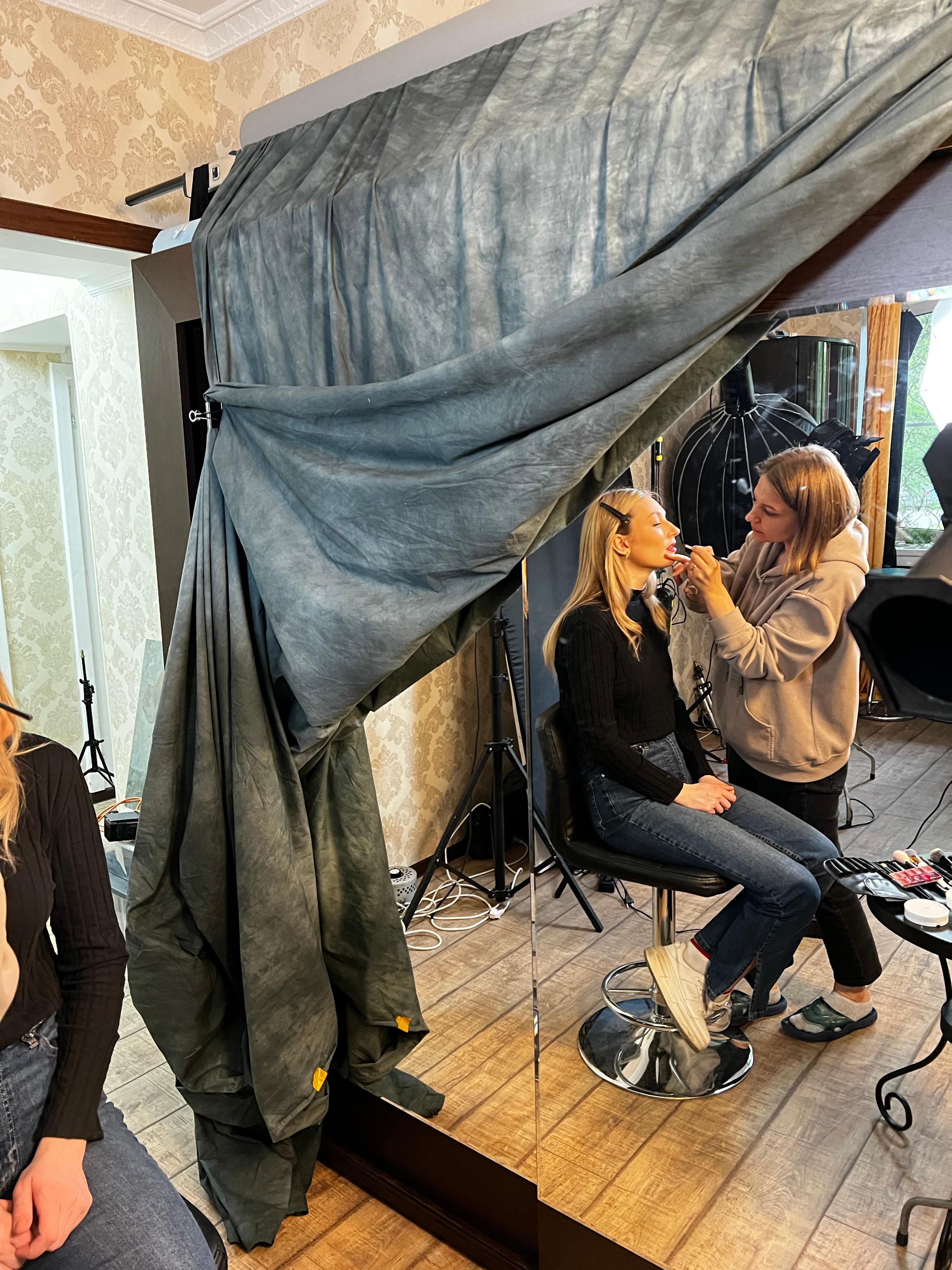 Актерская съемка Валерии. Портретная съемка в Москве, студийный фотограф Игорь Фомин