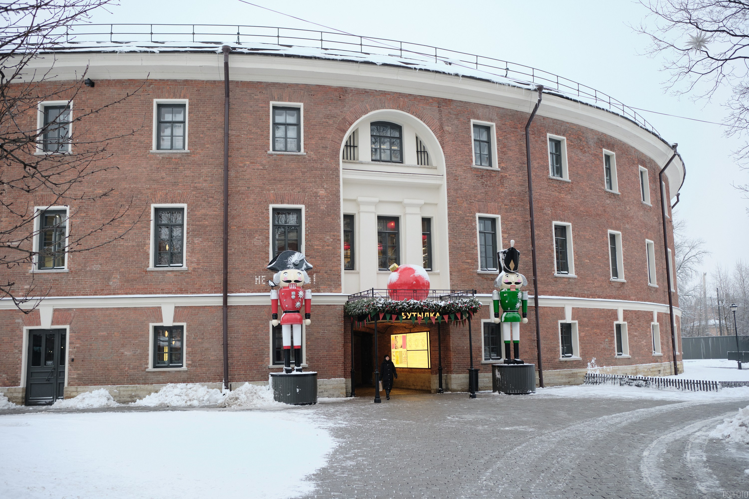 Снег и туман в Санкт-Петербурге. Фотографъ Сергѣевъ. Поймать мгновеніе
