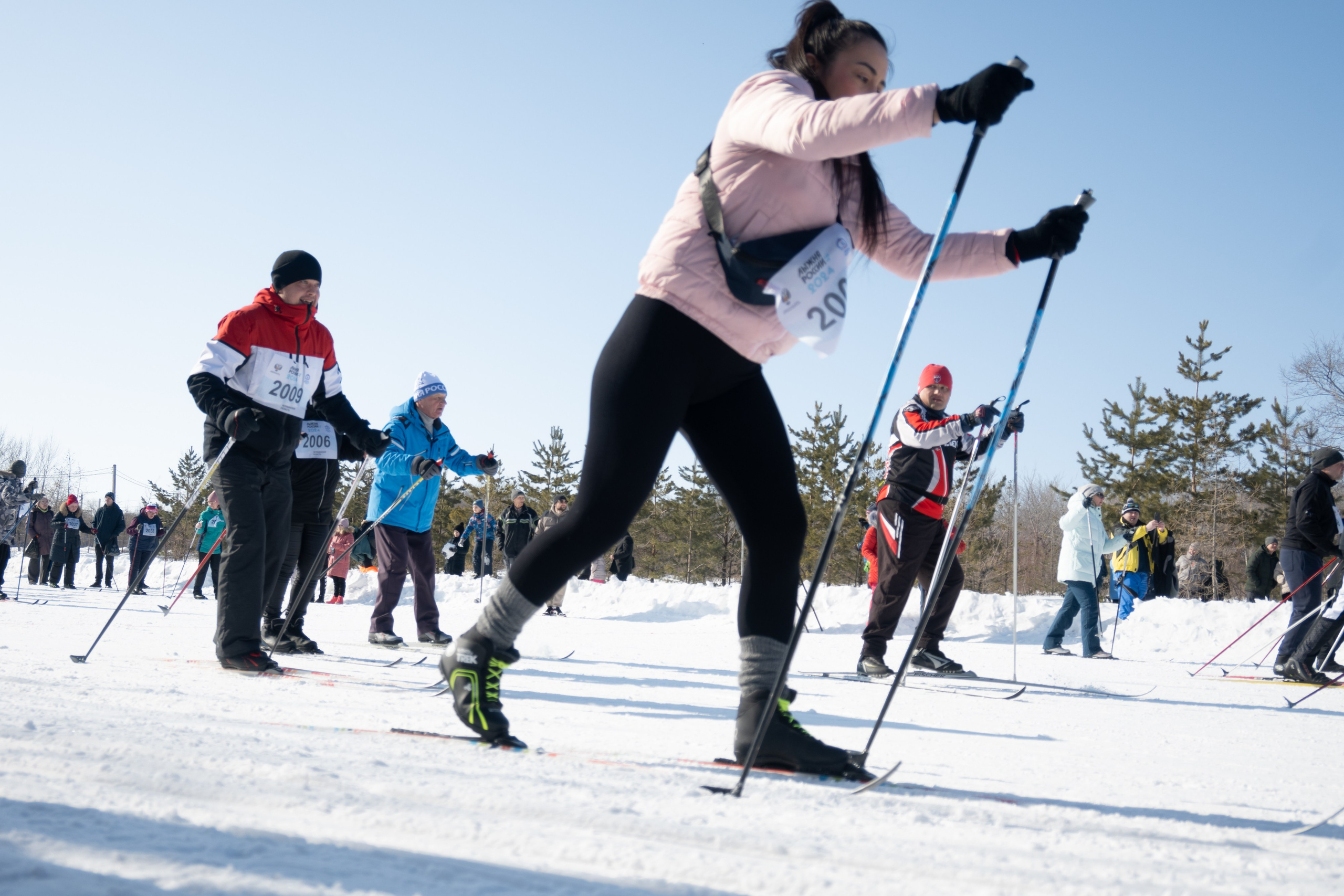 Лыжня Магнитогорск. Evgeniy Roslov