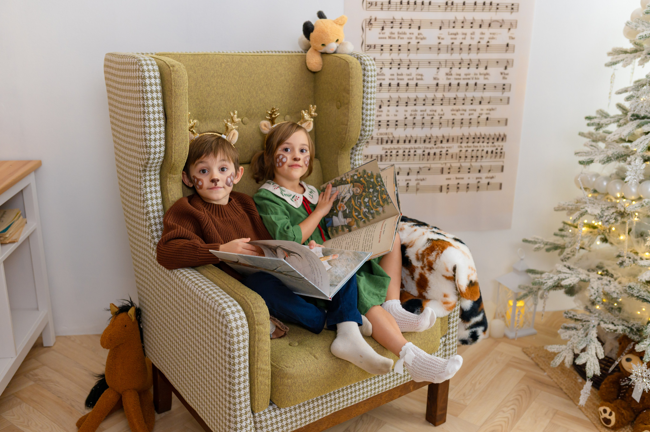 Новый год 2025-2026. Детский фотограф в городе Жуковский Алиса Коробанова