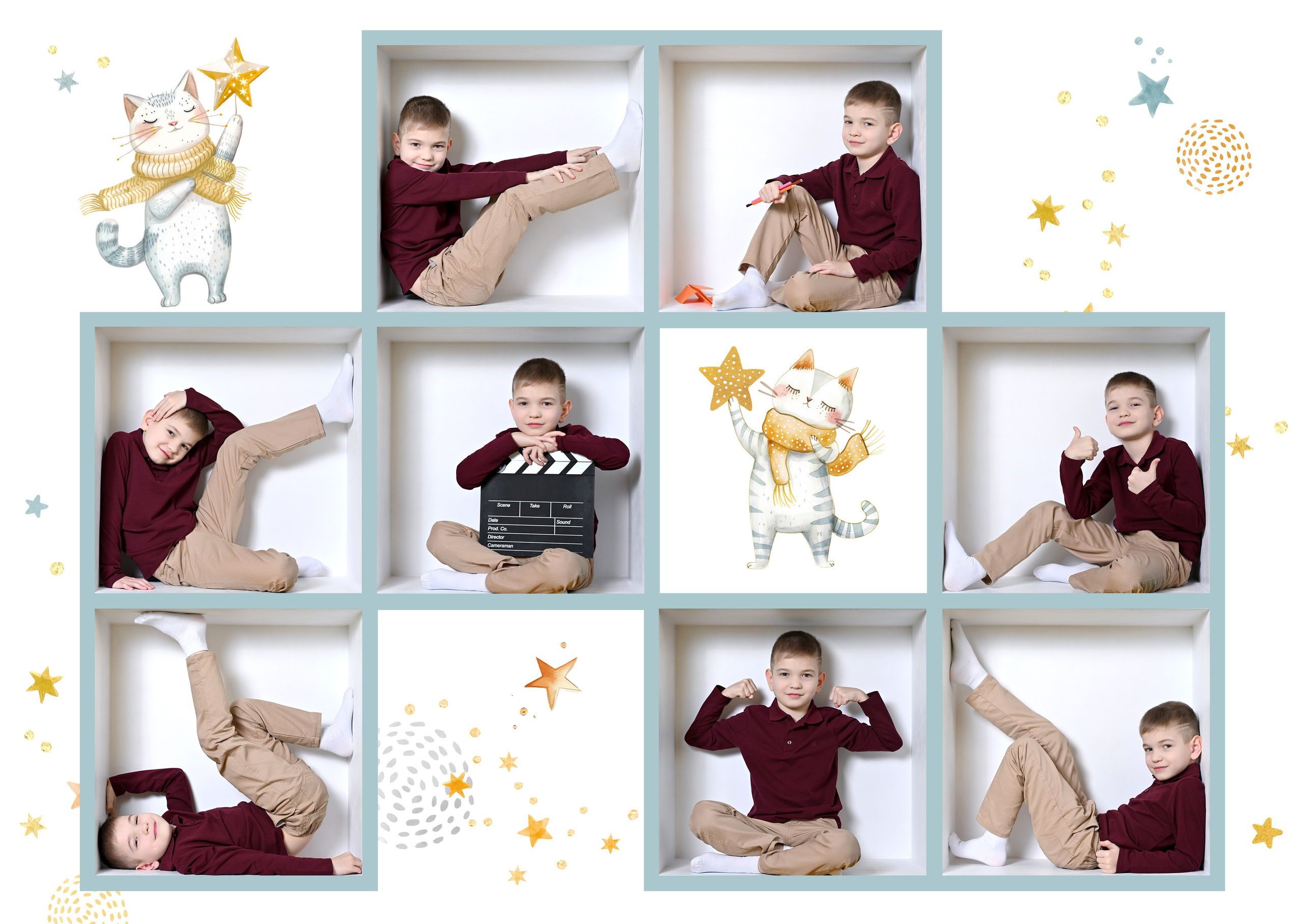 Выпускные альбомы для детского сада в Ростове-на-Дону. Школьный и семейный фотограф в Ростове-на-Дону