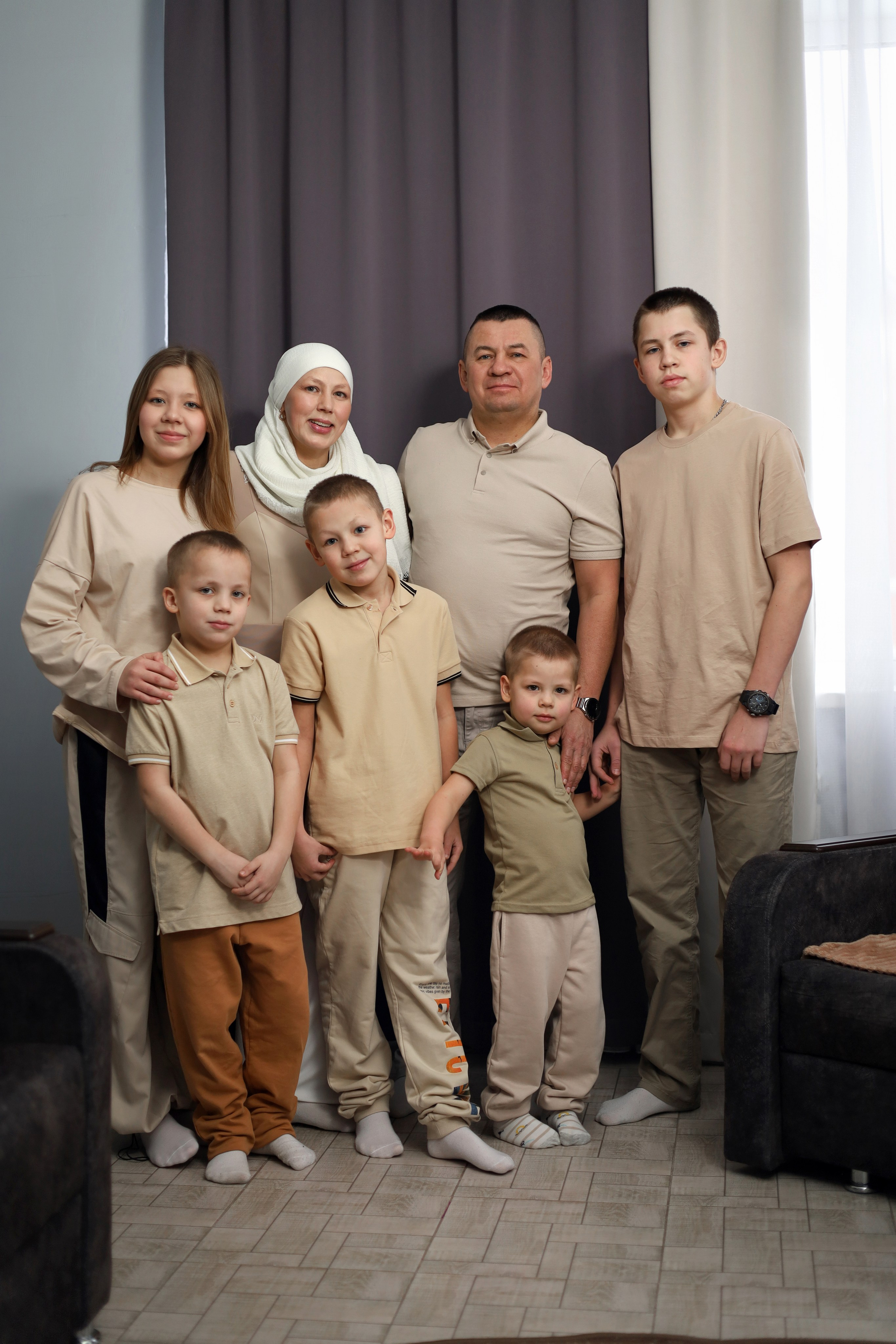 СемьЯ. Дружные Ахмадишины. Семейный фотограф в Казани Римма Гатауллина