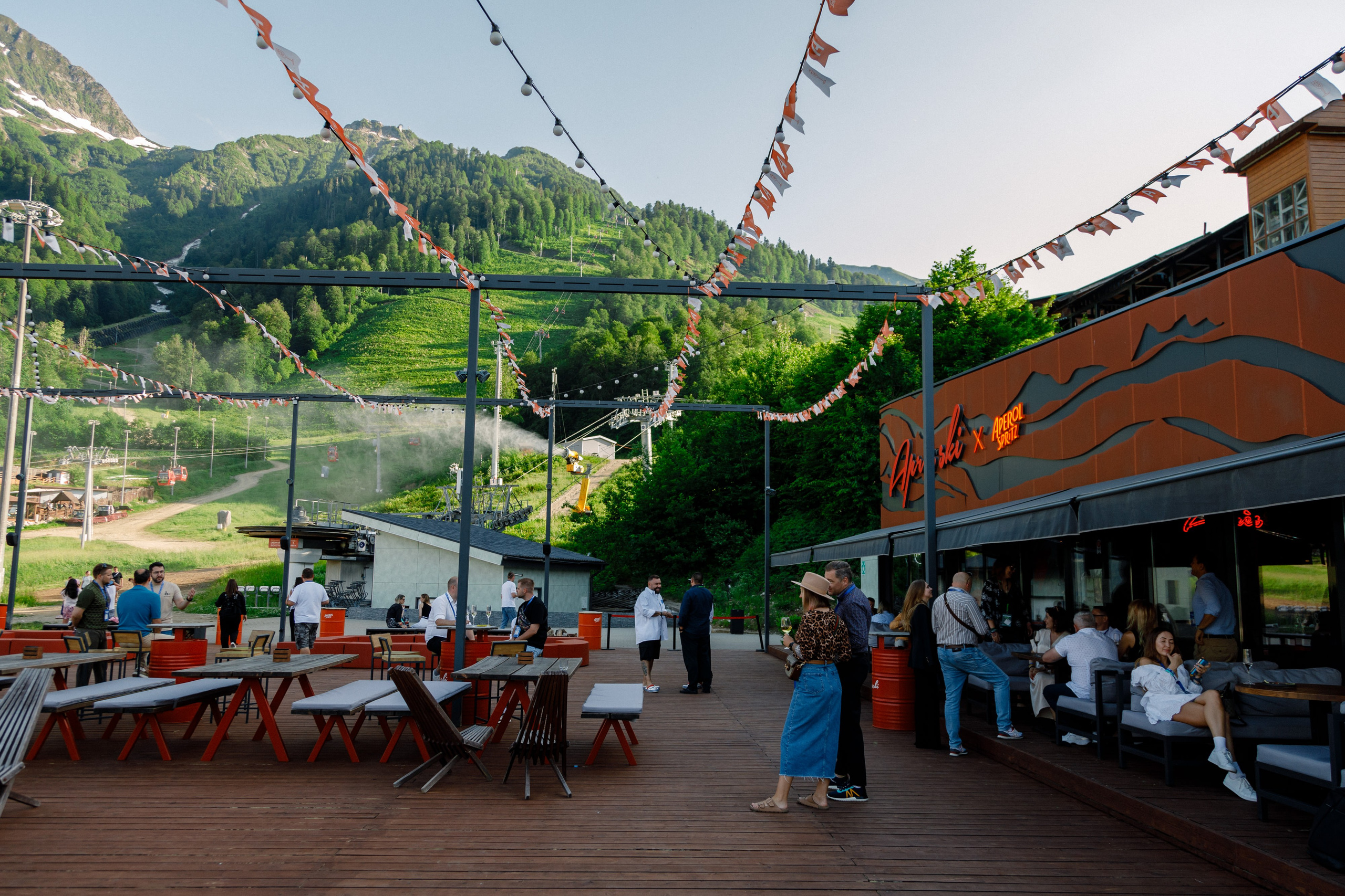 Компании Черкизово 50 лет, курорт Красная Поляна +960. Репортажный фотограф в Москве, Сочи и Санкт-Петербурге