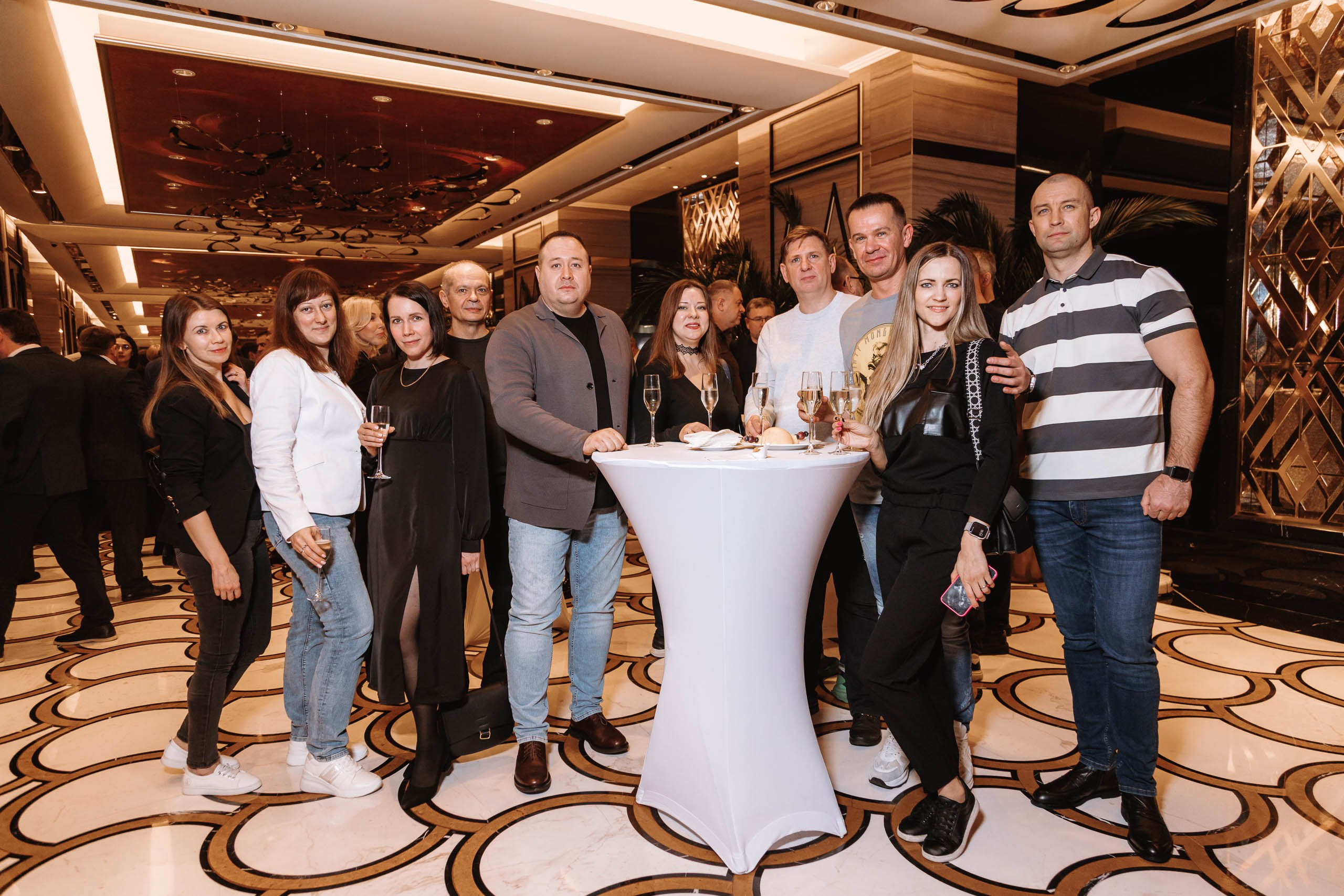 Гала-ужин в казино в Красной Поляне. Репортажный фотограф в Москве, Сочи и Санкт-Петербурге