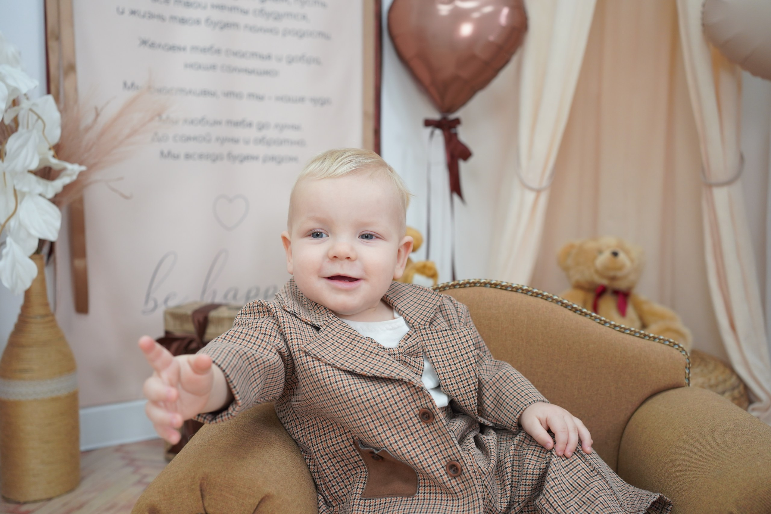 Фотосессия на Годик для Мальчиков. Детская Фотостудия ГОДОВАСИКИ в Санкт-Петербурге фотосесия на годик