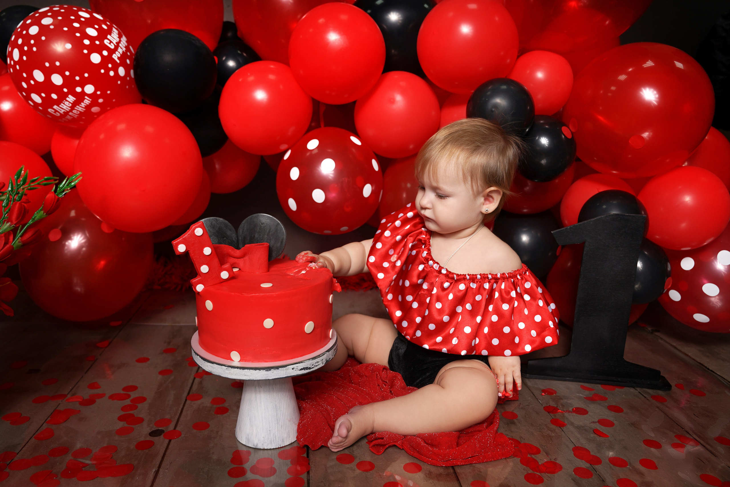 Фотосессия ГОДОВАСИЕ. Фотограф новорожденных, детей до года и беременных в Симферополе