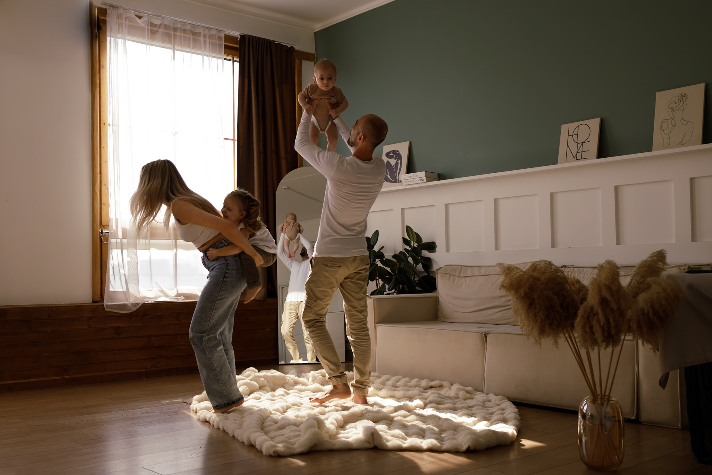 Семейные съемки. Яна Кром Фотограф ньюборн в Москве