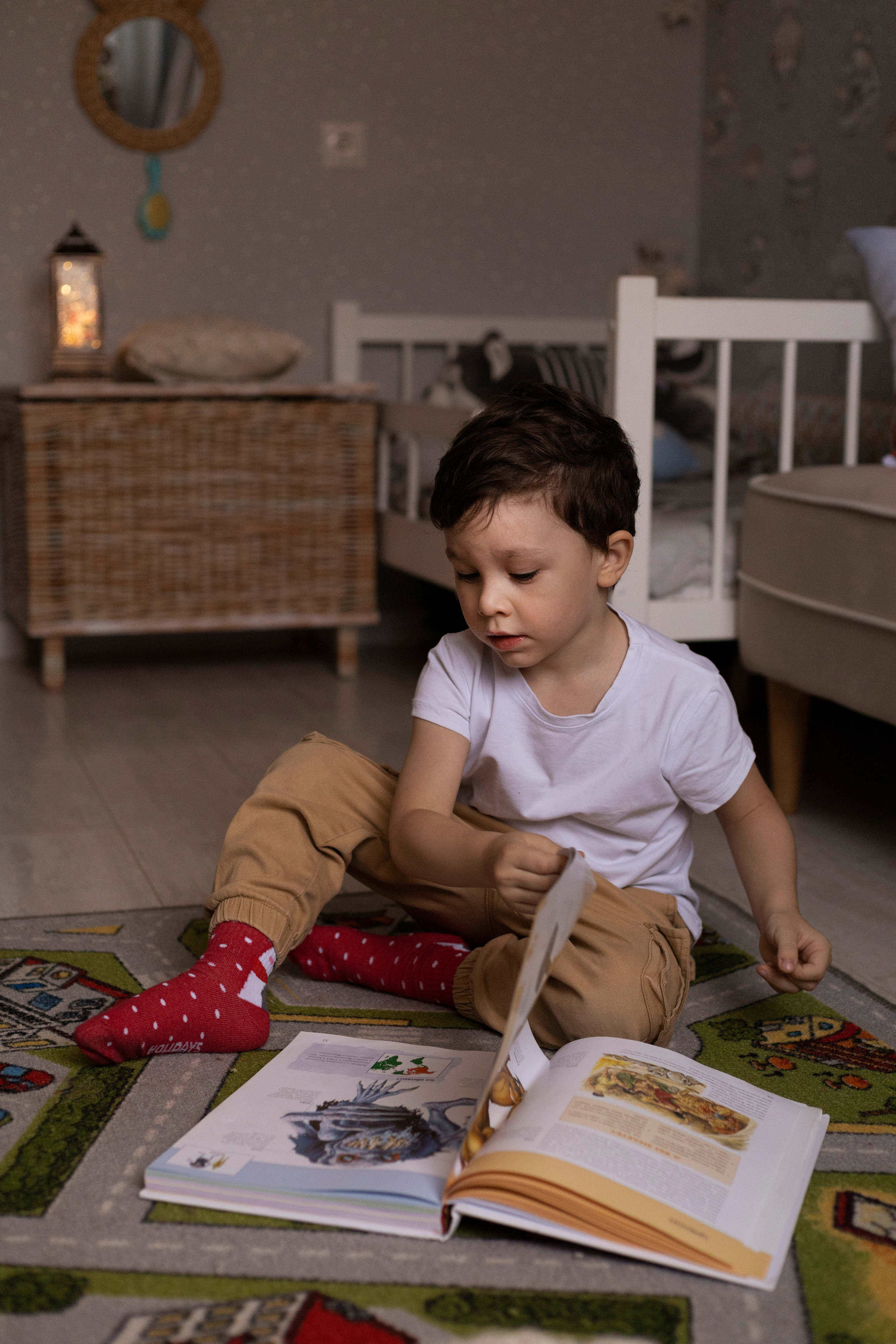 Наталья, Сергей и Миша. Домашняя новогодняя. Фотограф в Ставрополе Ирина Симакова