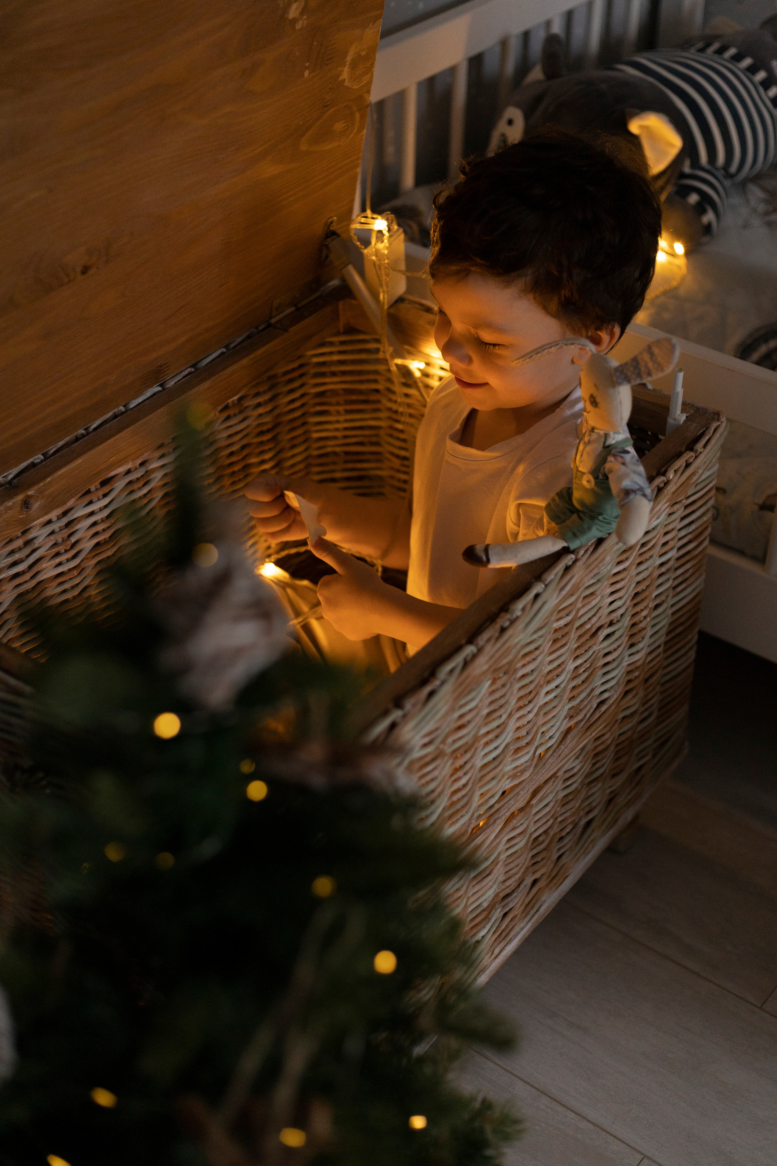 Наталья, Сергей и Миша. Домашняя новогодняя. Фотограф в Ставрополе Ирина Симакова