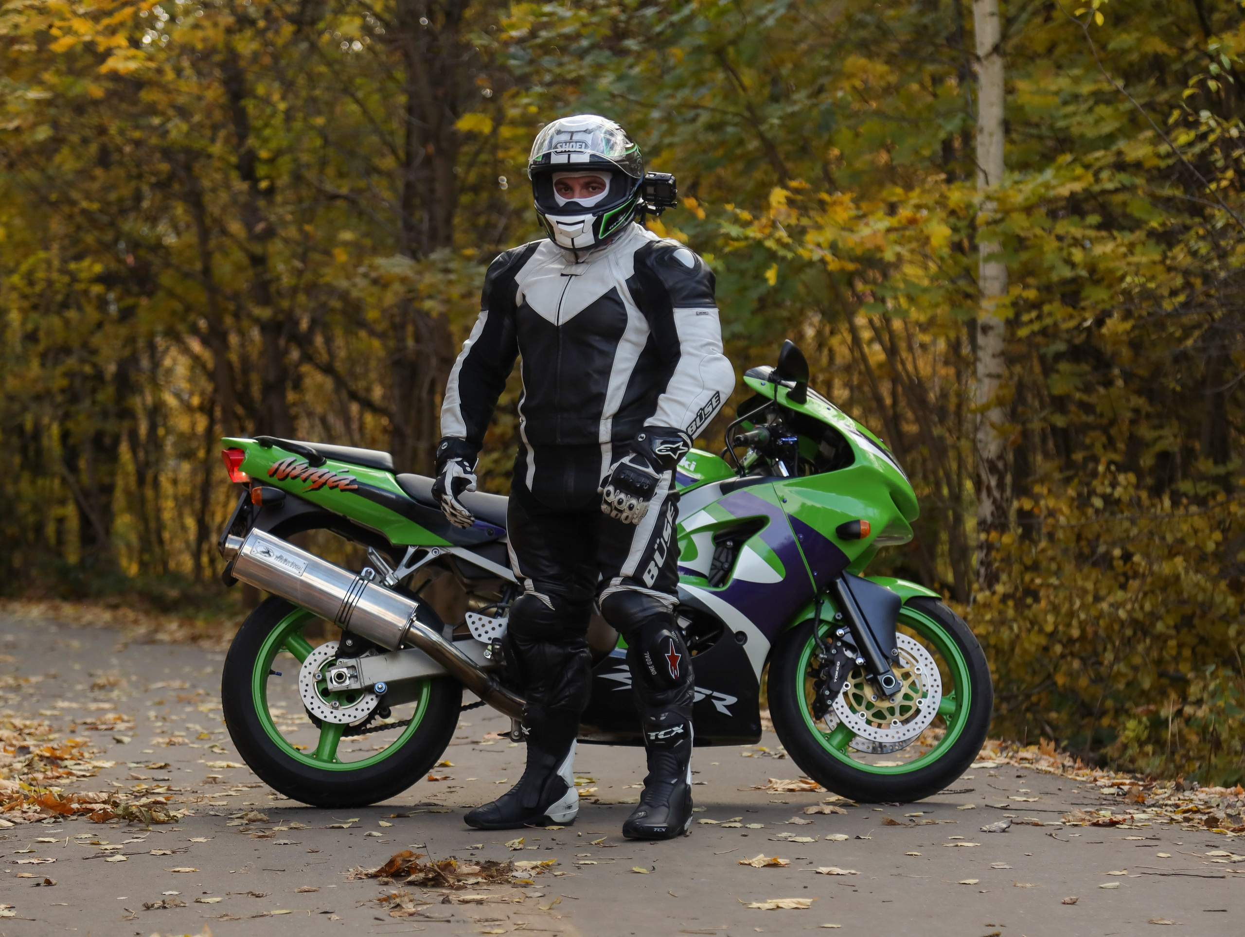 Виталий Kawasaki ZX6R. Фотограф Антон Чупринин