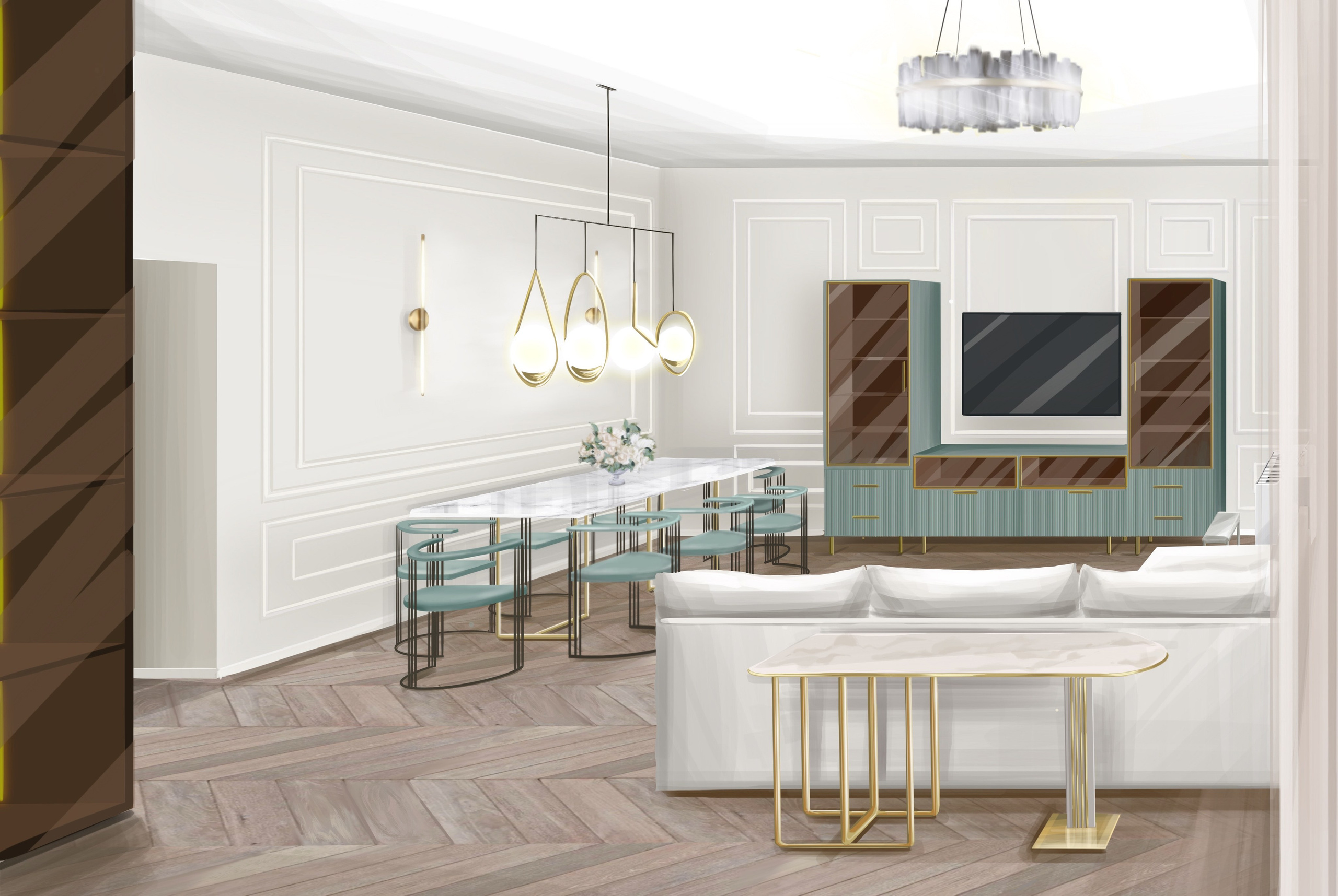 Проект: «Семейный очаг» | Уютный интерьер от Анны Филаретовой