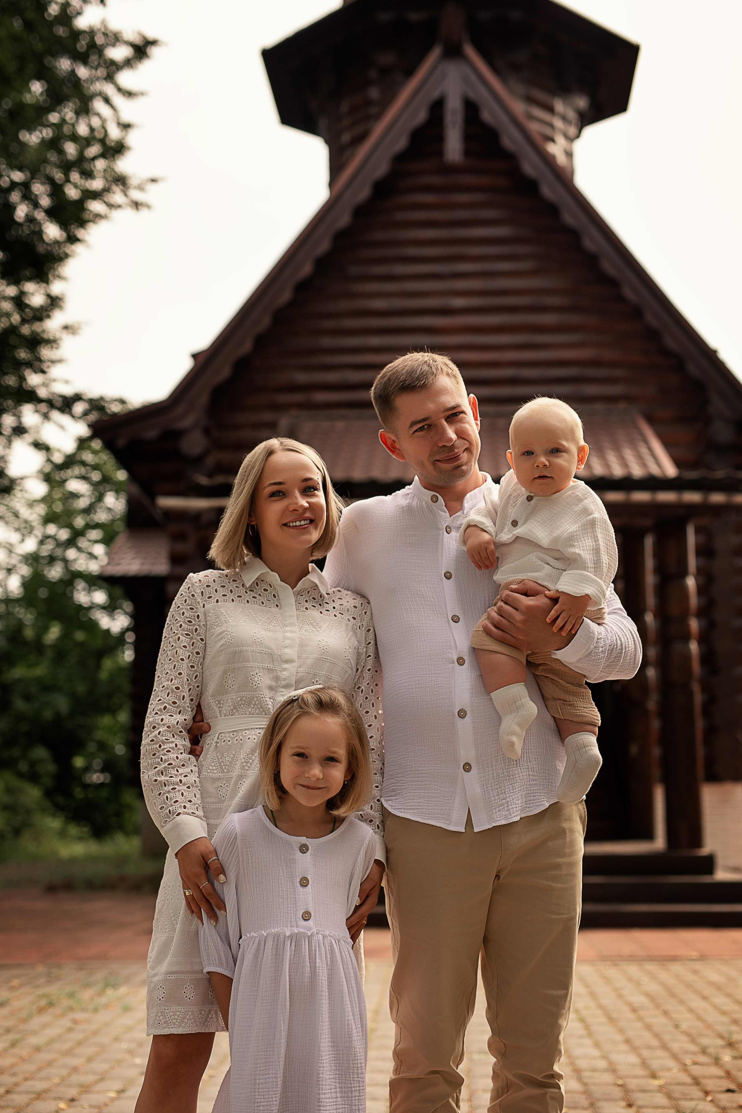 Фотосъемка крещения в Москве и Московской области, в Звенигороде
